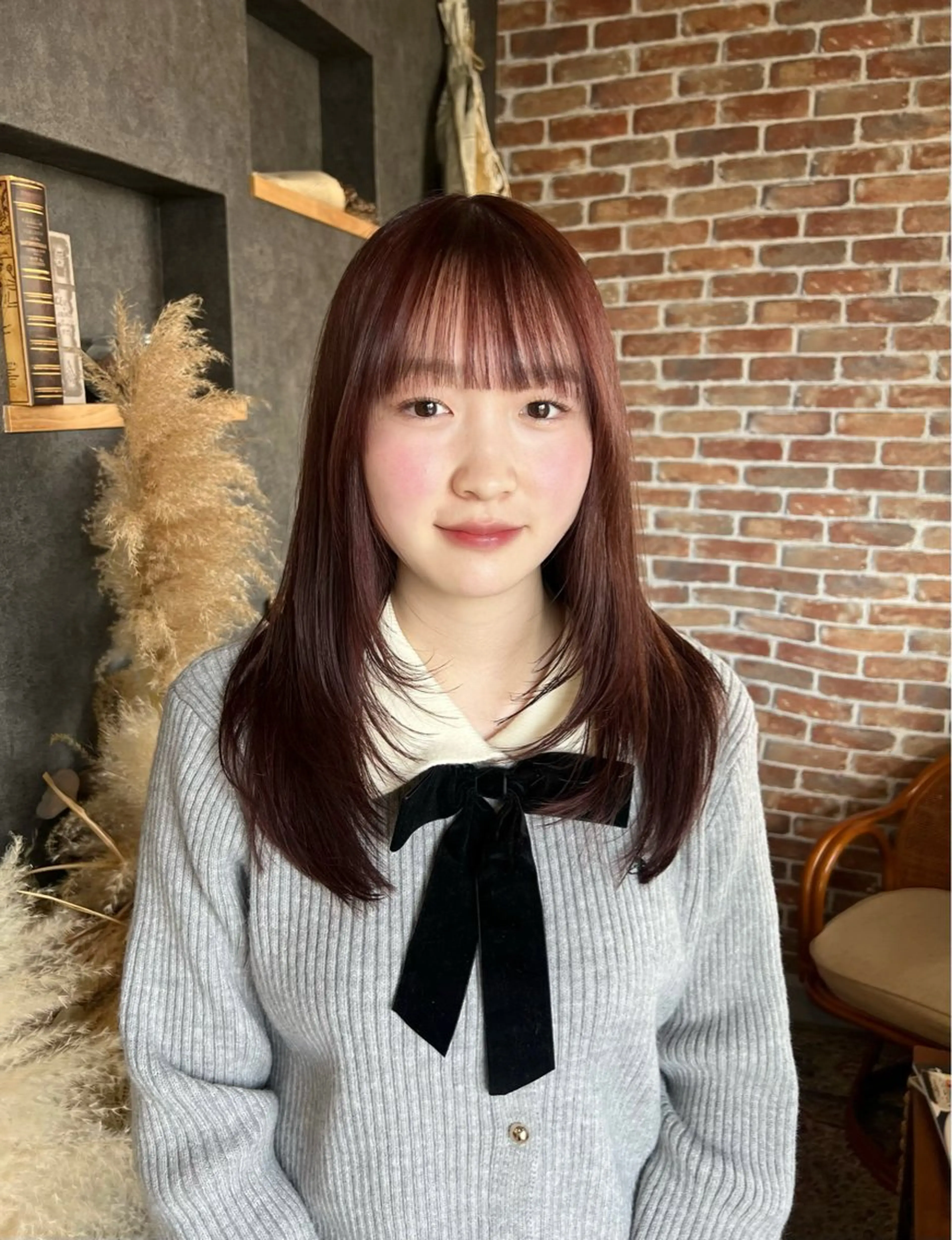 セミロング 髪屋紬【chu】所属・髪屋紬【chu】 水島 凜華のヘアスタイル