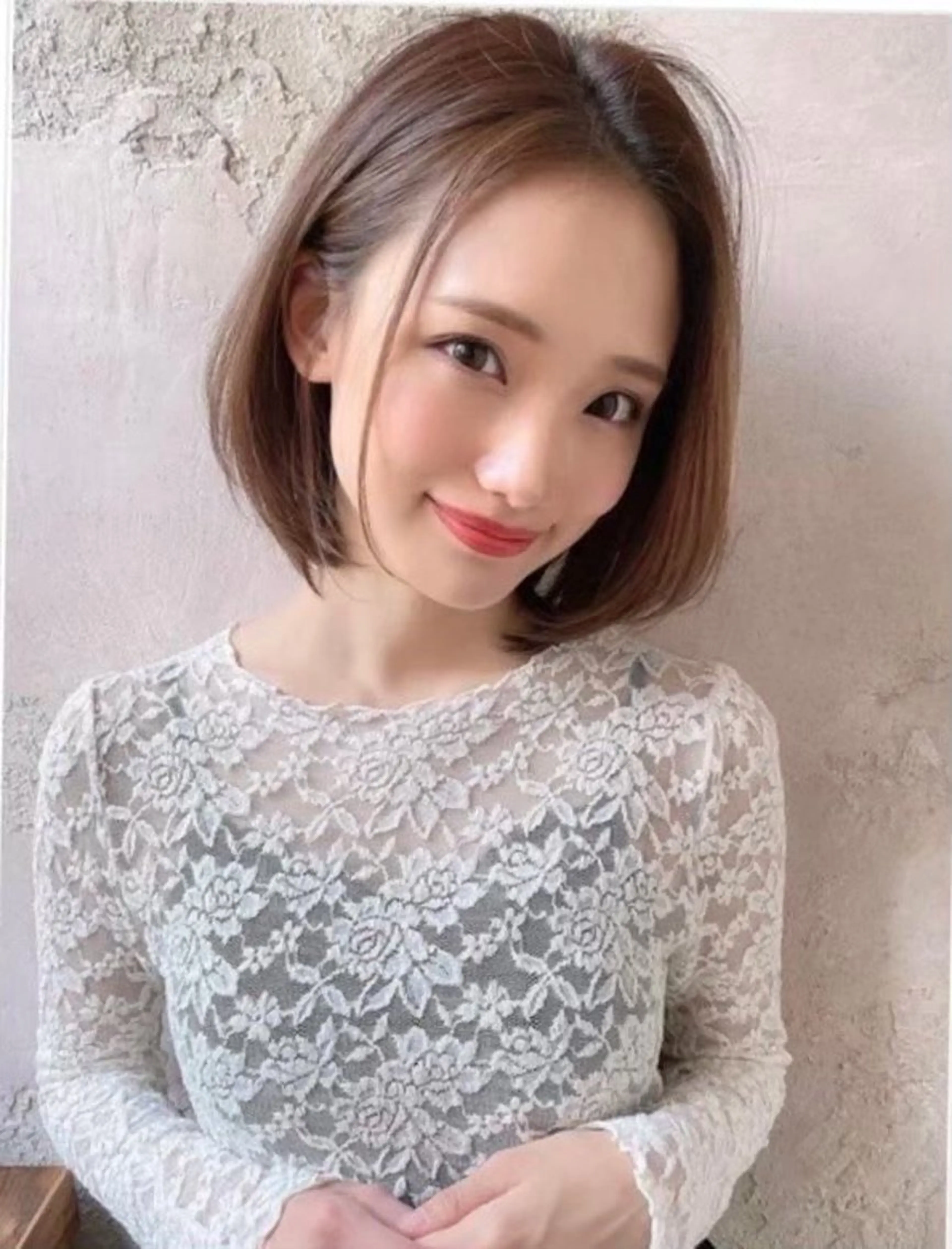 ショート カット ヘアカラー トリートメント Hello by Sea所属・レイヤー/艶髪/ボブ /くびれ/伊藤　勇司のヘアスタイル