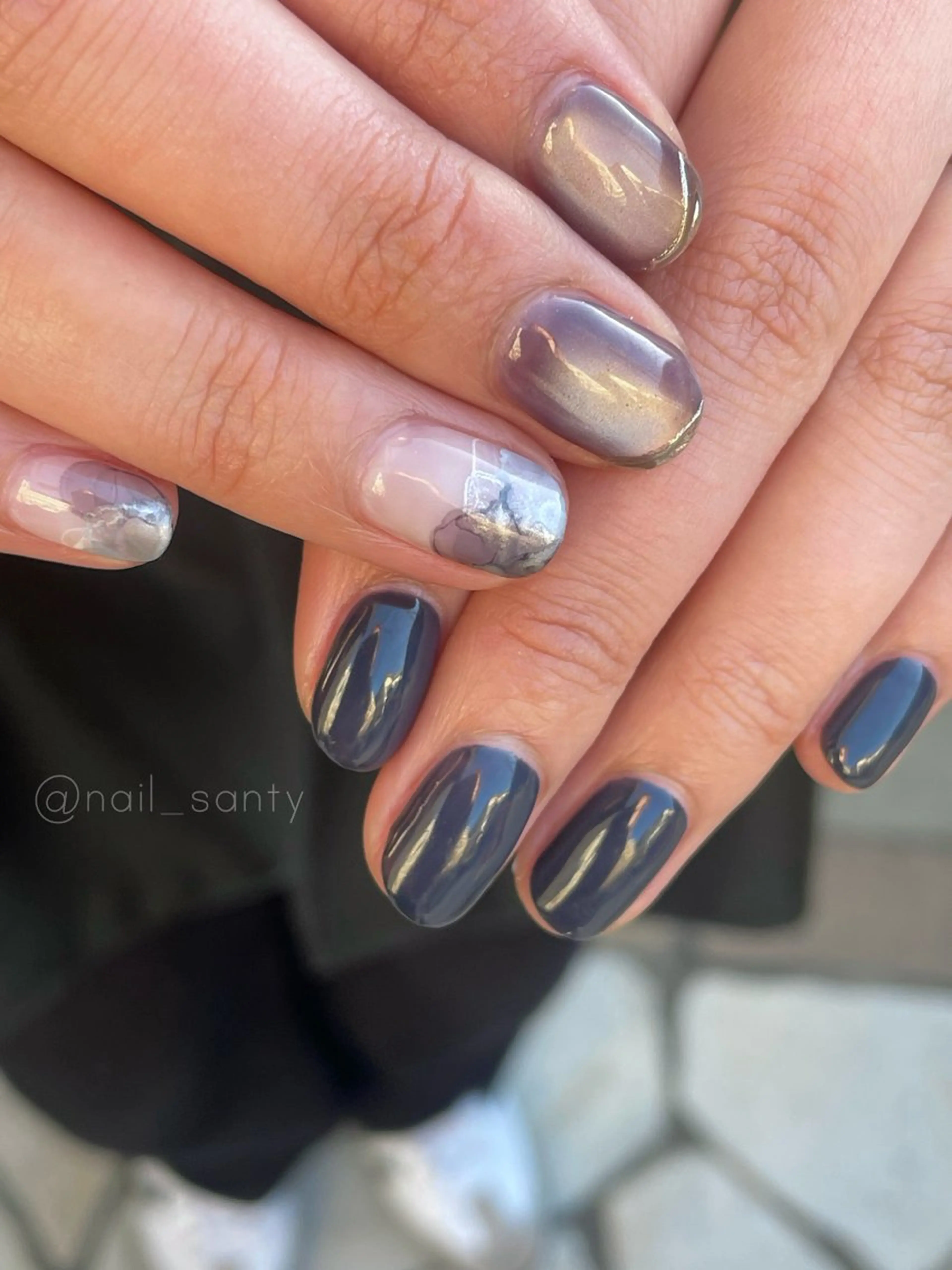 ネイル ハンドネイル Nailsalon Santy.のネイルデザイン