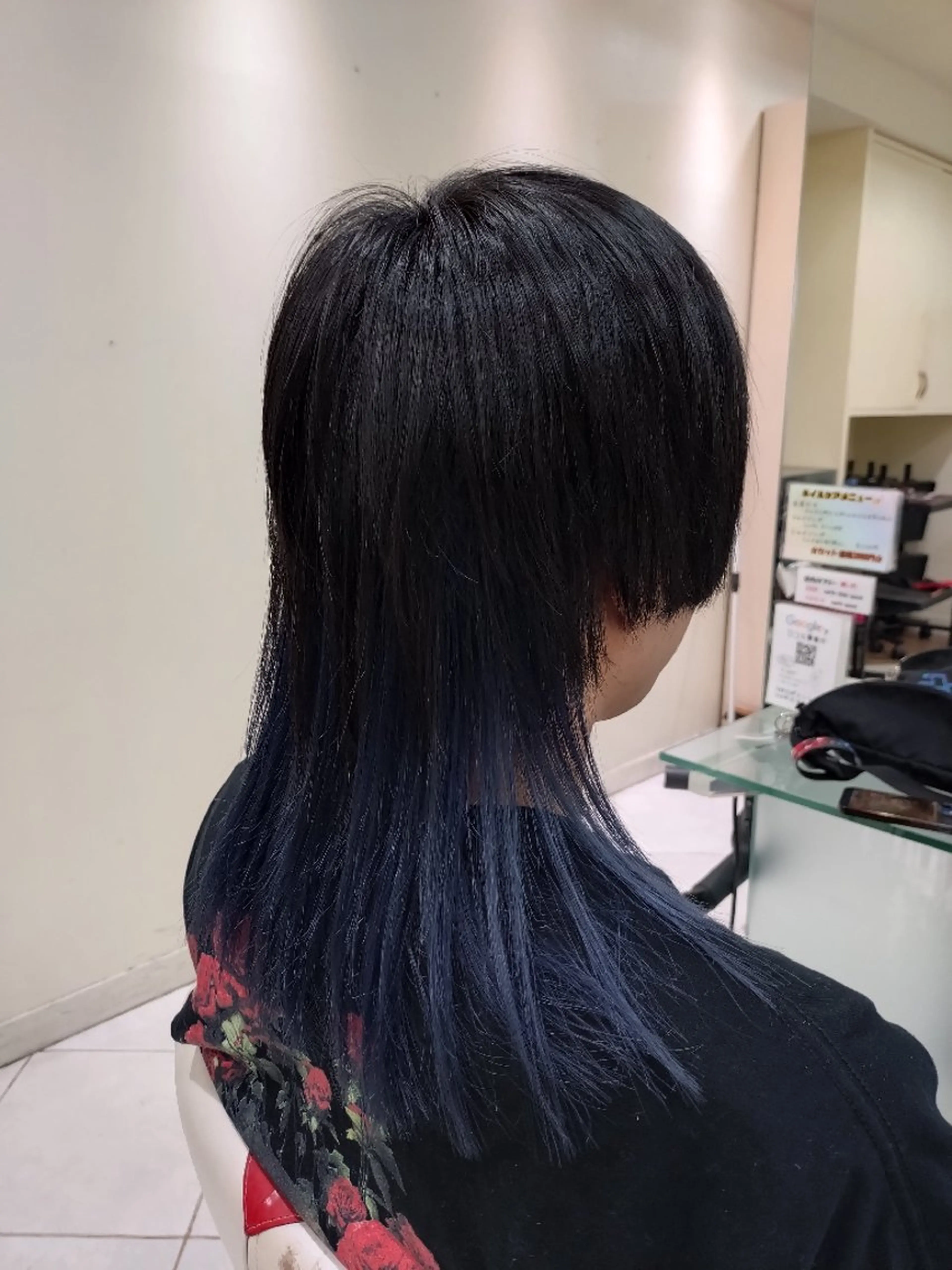 ミディアム ヘアアレンジ メンズ メンズウルフカット ウルフカット 🐺一ノ瀬 凌 / デザインウルフ🐺のヘアスタイル