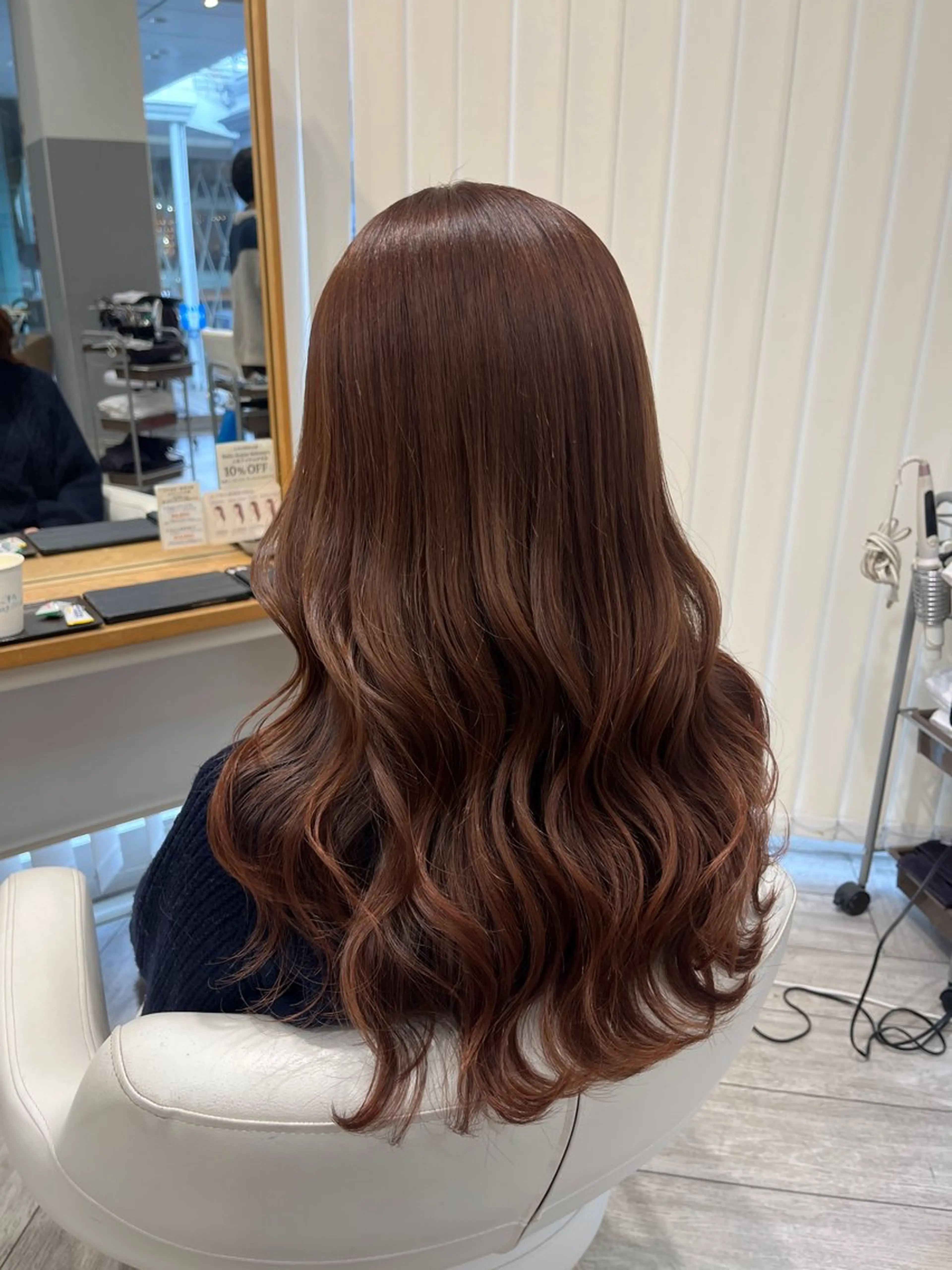 ロング カット ヘアカラー トリートメント AVANCE. chisatoのヘアスタイル