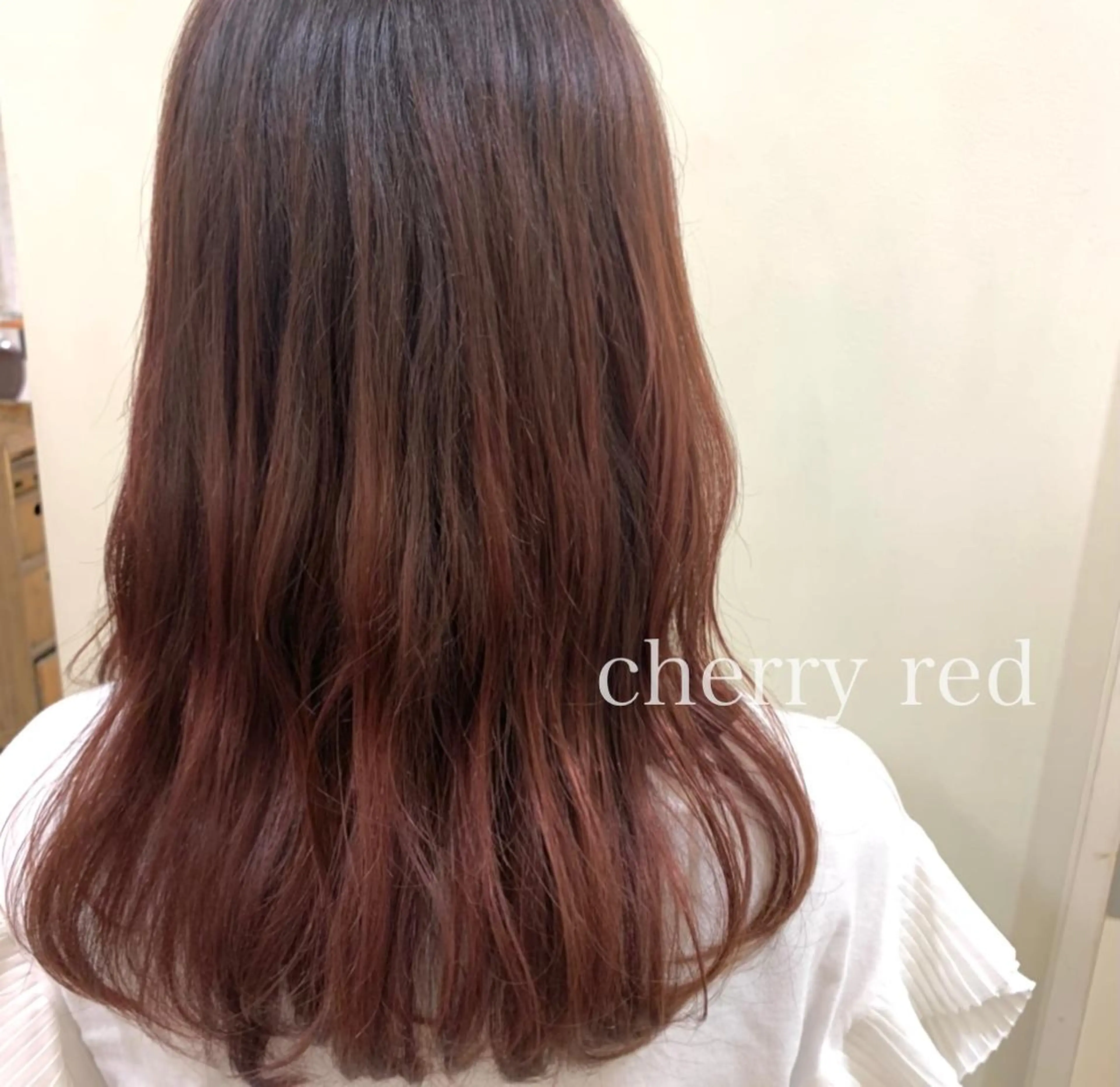 ロング カラー ボブ/美髪矯正 /佐藤　奈巳のヘアスタイル