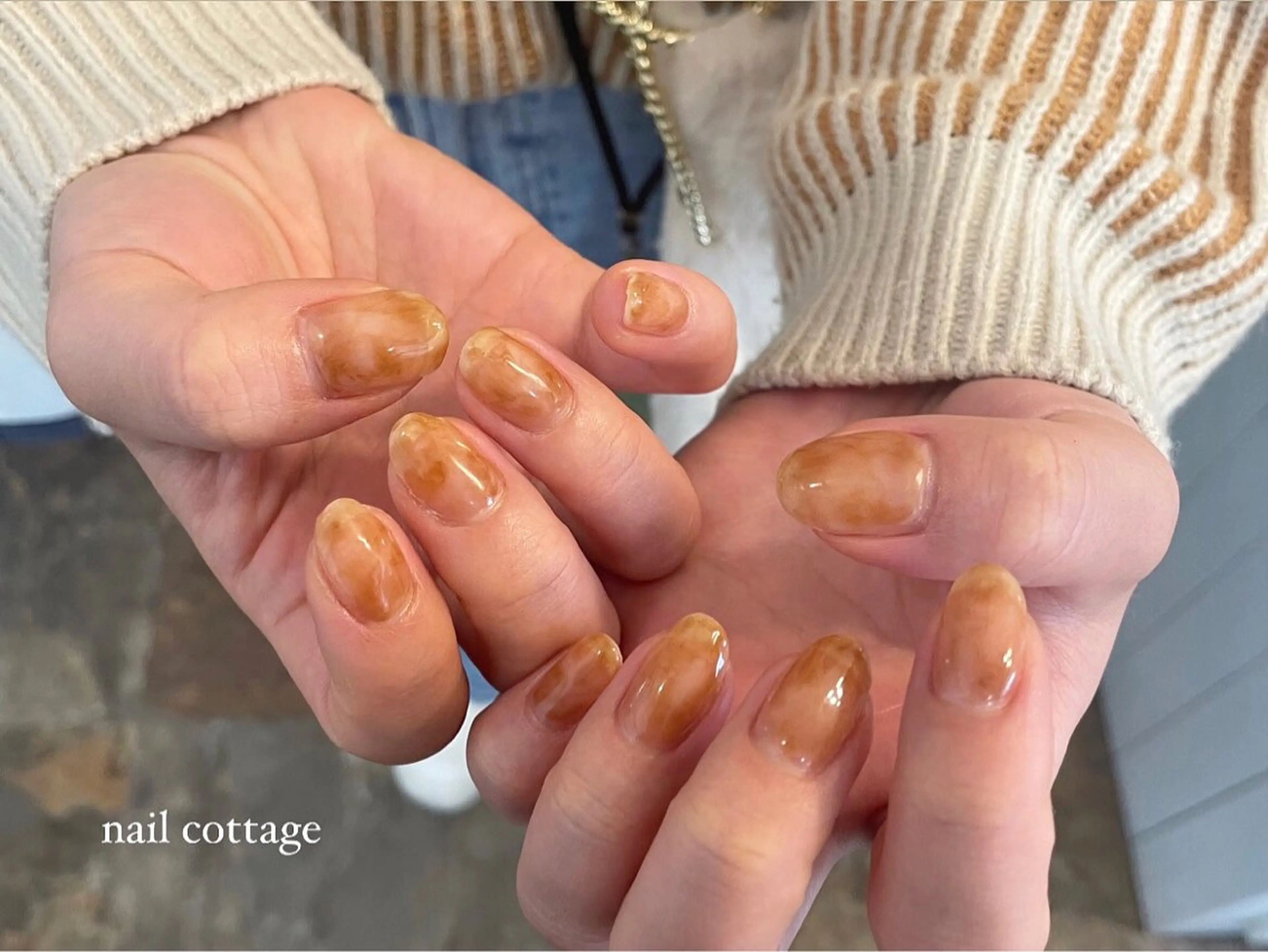 ネイル アートネイル シンプルネイル Nail cottageのネイルデザイン
