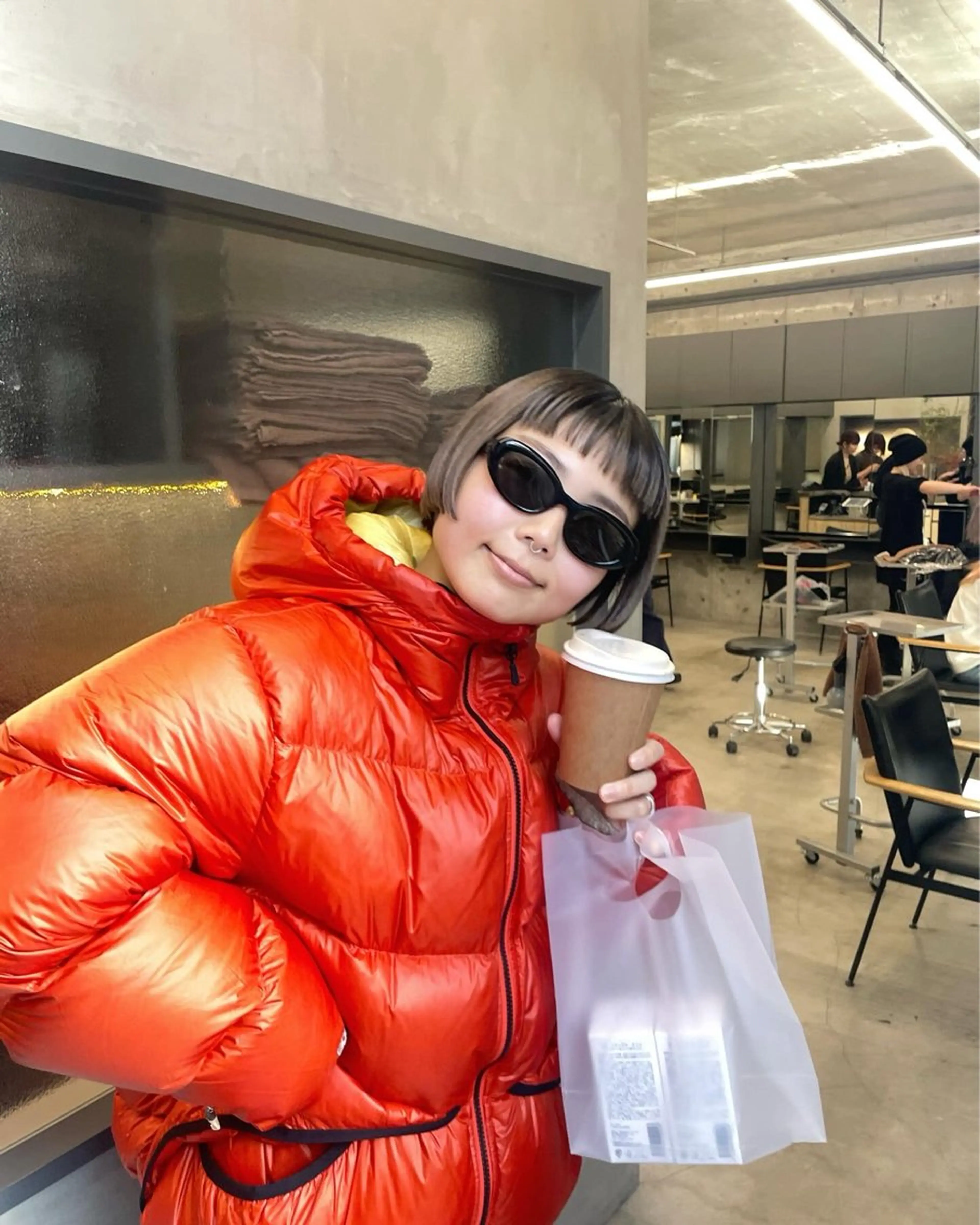 ショート カット 佐伯 和佳のヘアスタイル