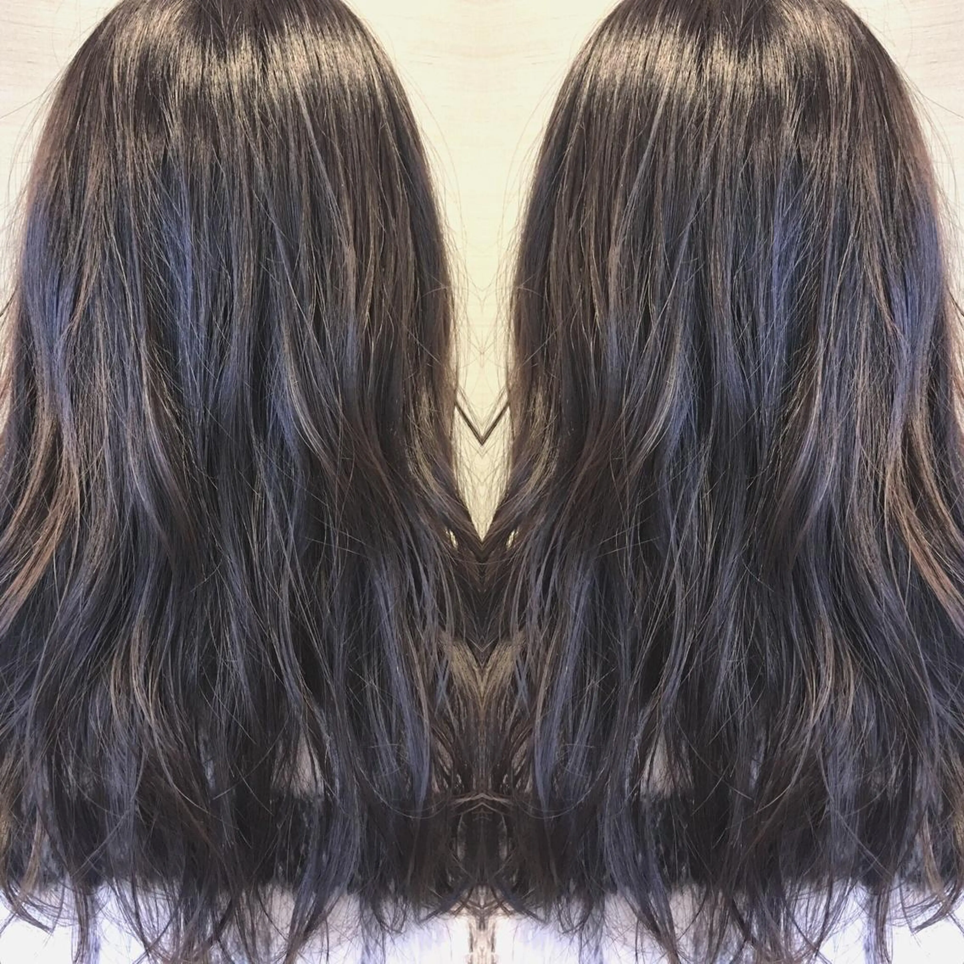 ミディアム box  mico. mutsumiのヘアスタイル