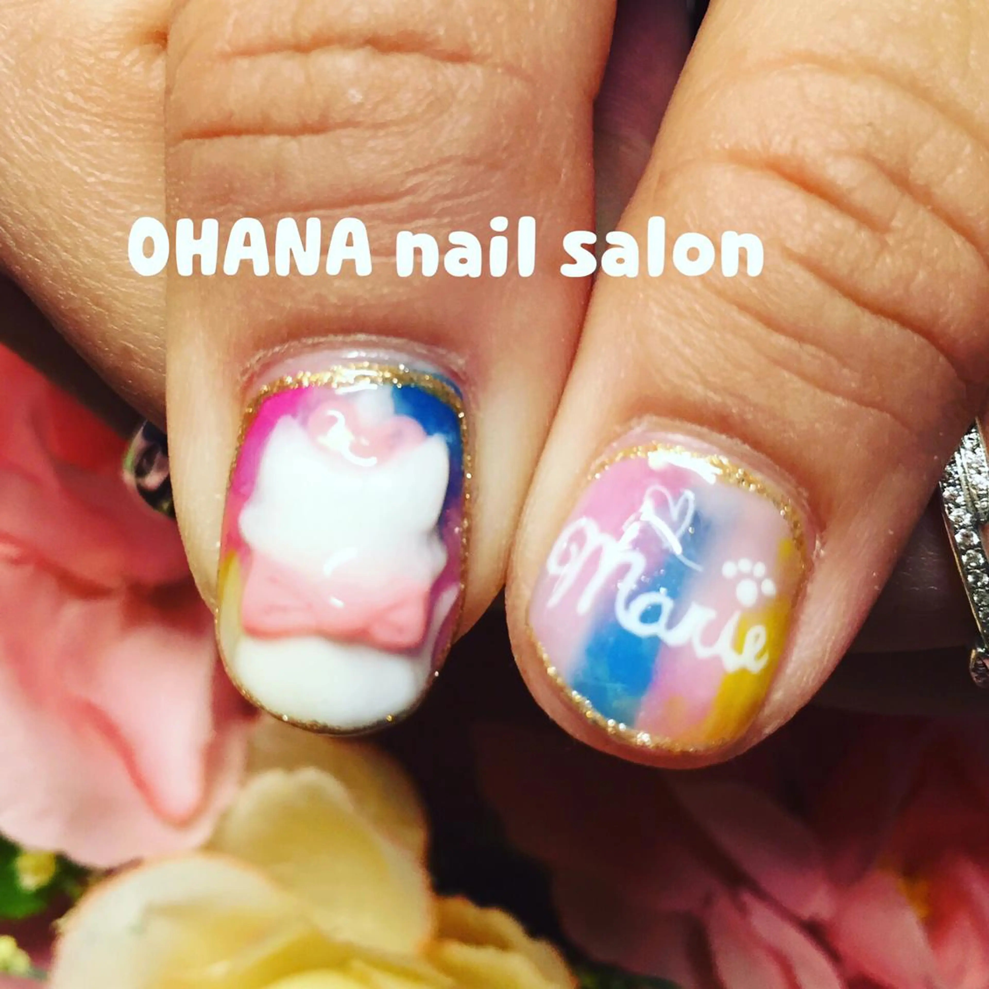 ネイル アートネイル ジェルネイル 那覇🏝️台湾人 ネイリストSHIUのネイルデザイン