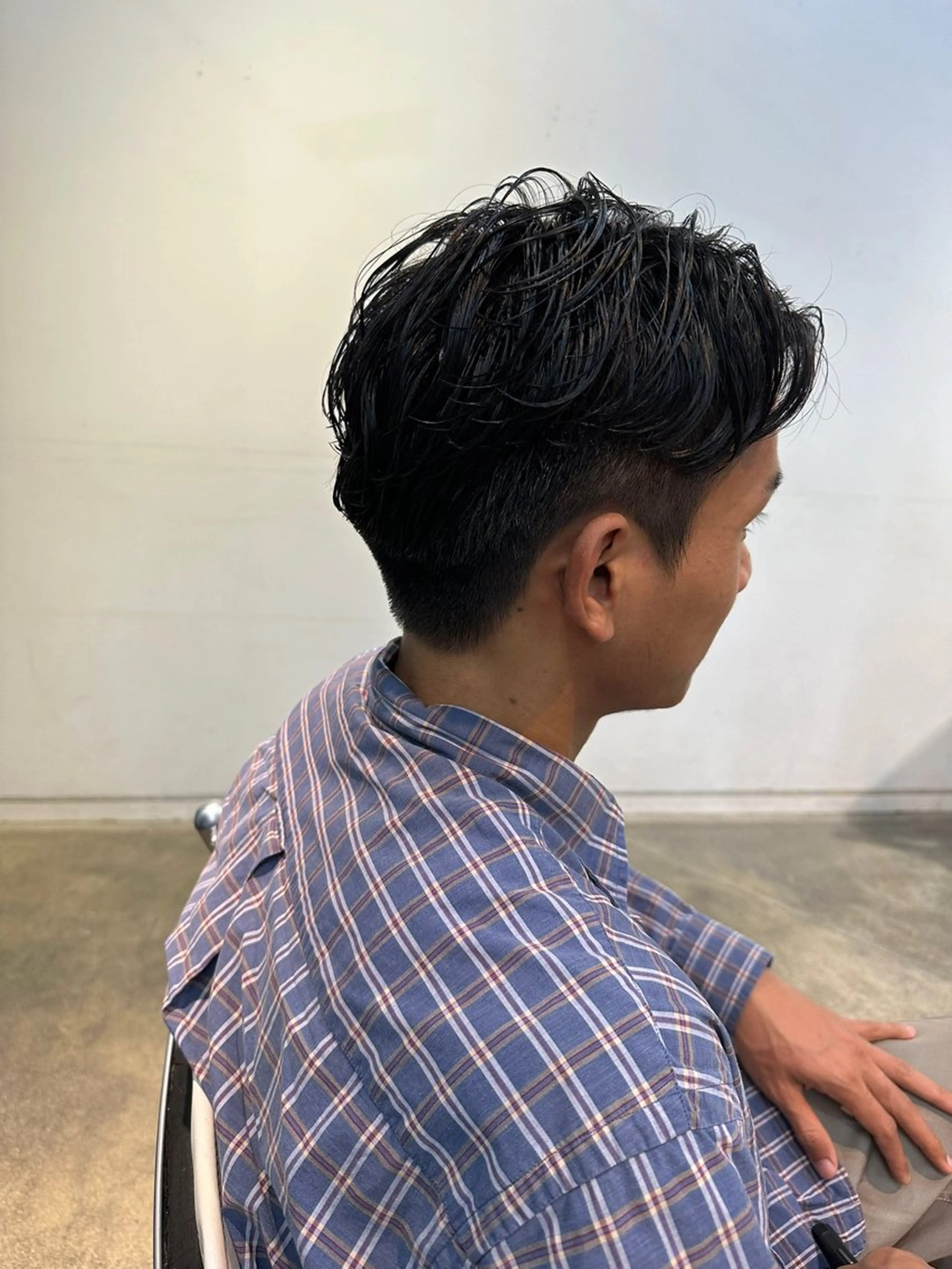 パーマ メンズ 松浦 永里のヘアスタイル