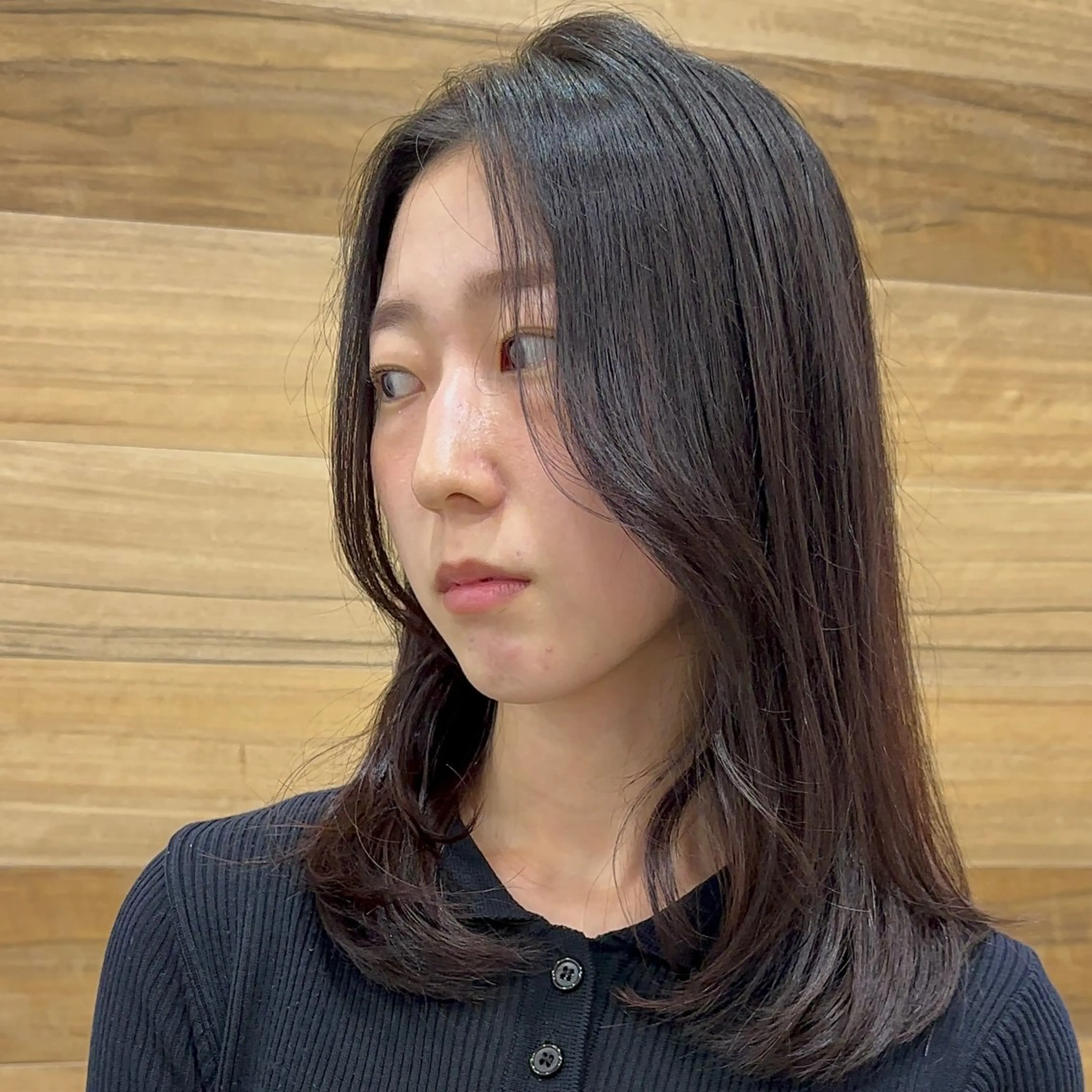 レイヤーカットの写真