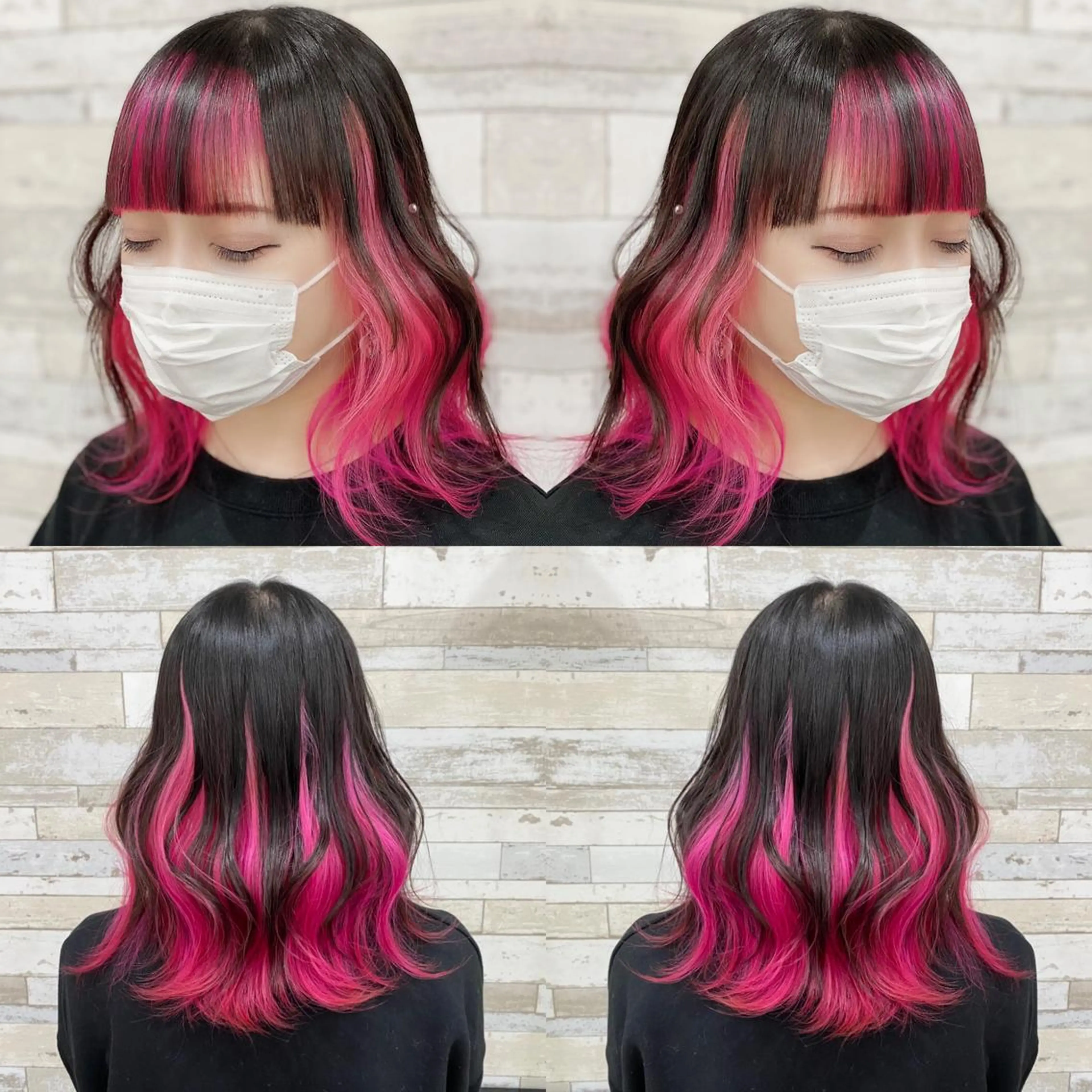 ミディアム カラー ヘアカラー トリートメント "PEPPU "所属・🌈推し色派手髪 ハイトーンShinのヘアスタイル