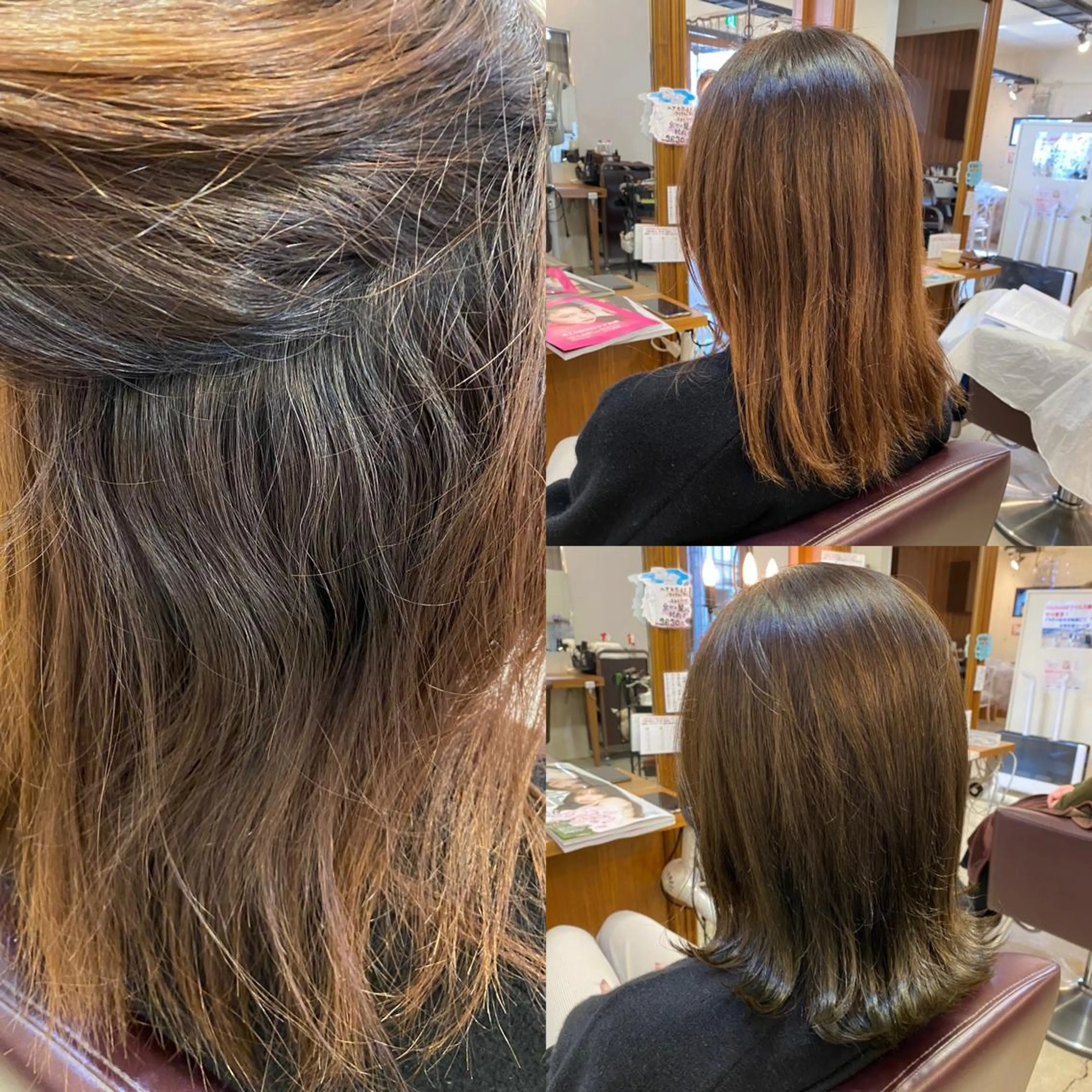 ミディアム カラー パーマ ヘアアレンジ アッシュ 透明感カラー 外ハネヘア SALOWIN京都河原町Suite店所属・外国人風レイヤー/ ハイトーンSHUのヘアスタイル