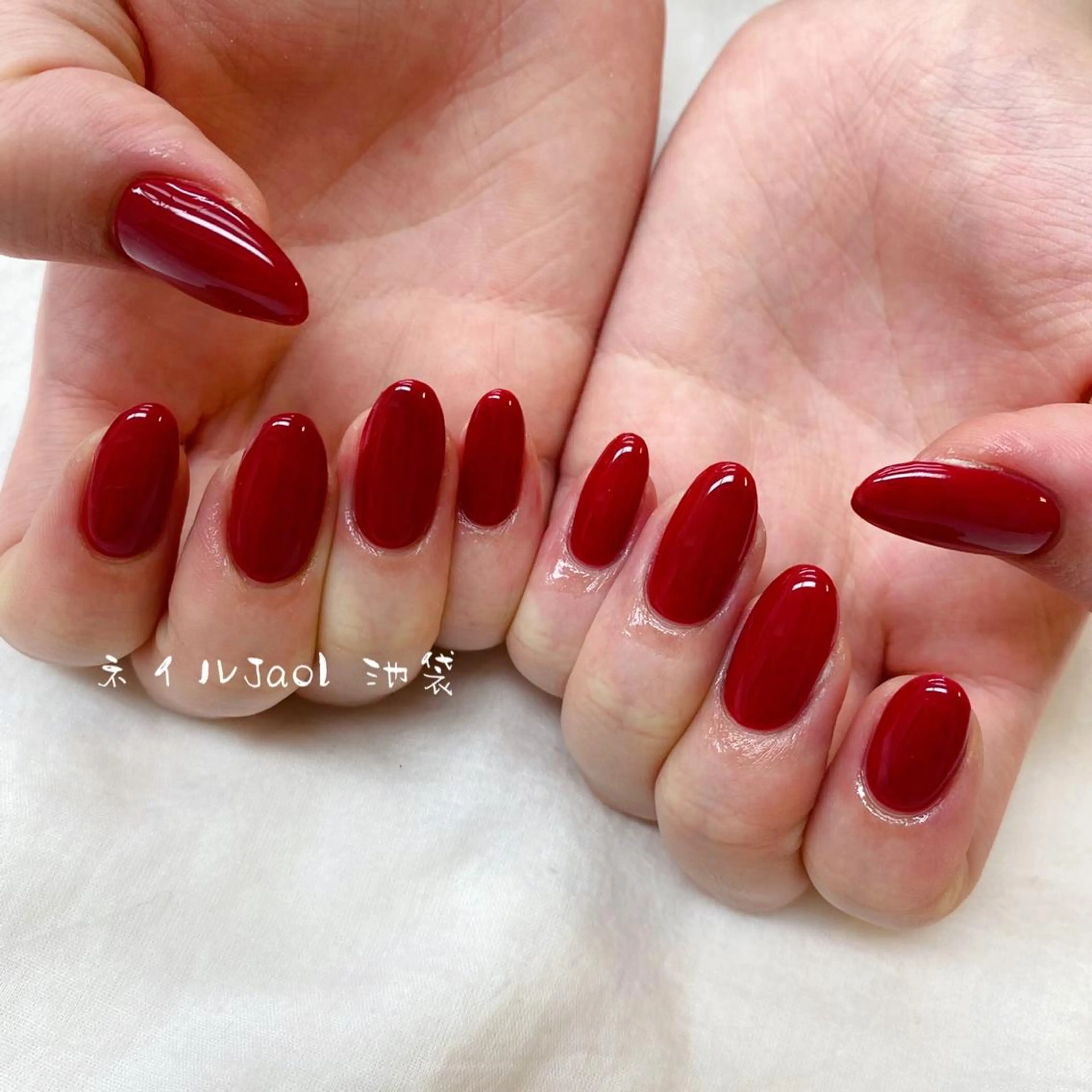 セミロング ハンドネイル nail jaol池袋店所属・ネイルJaol 池袋のネイルデザイン