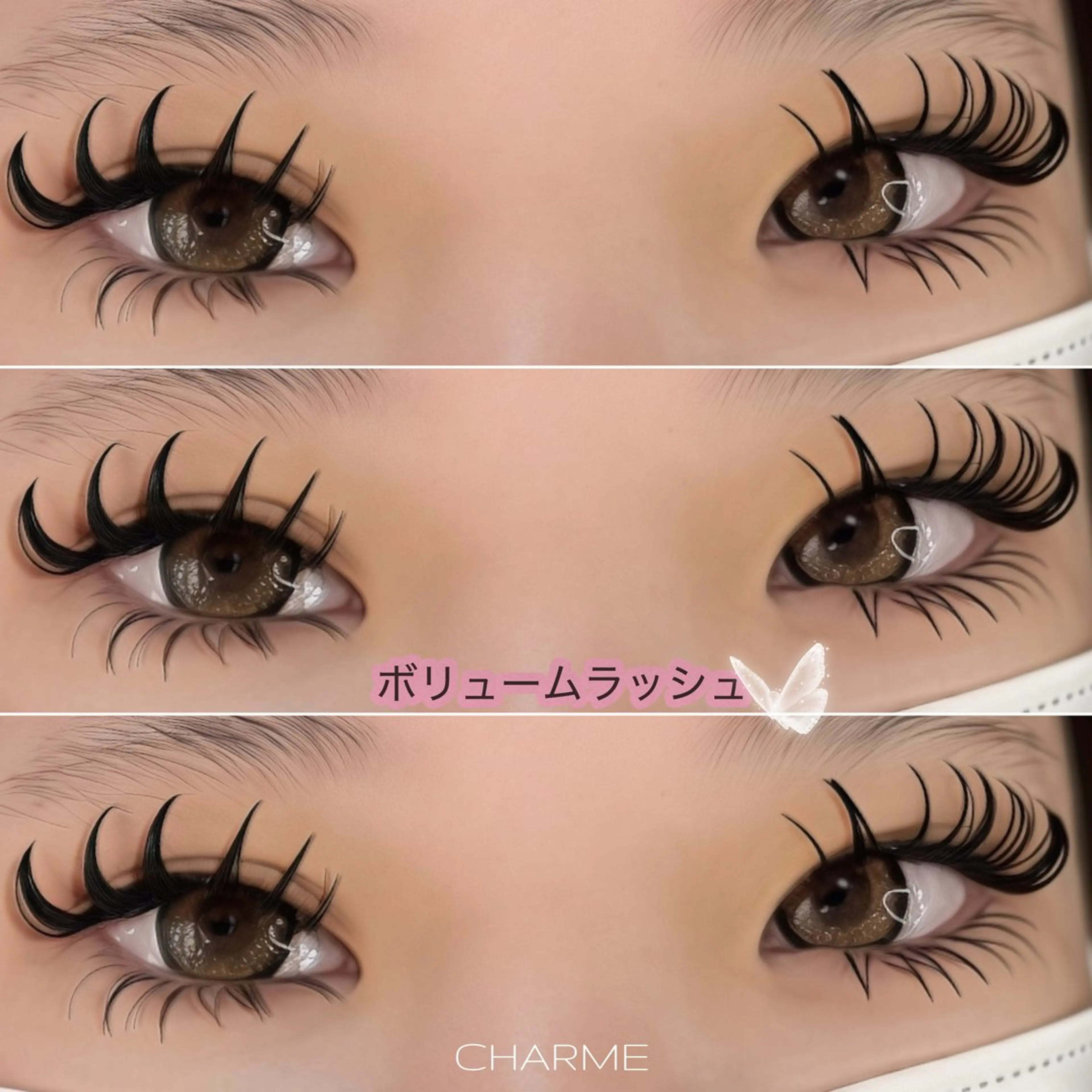 マツエク・マツパ eyelash salon CHARME所属・CHARME .maayaのマツエク・マツパデザイン