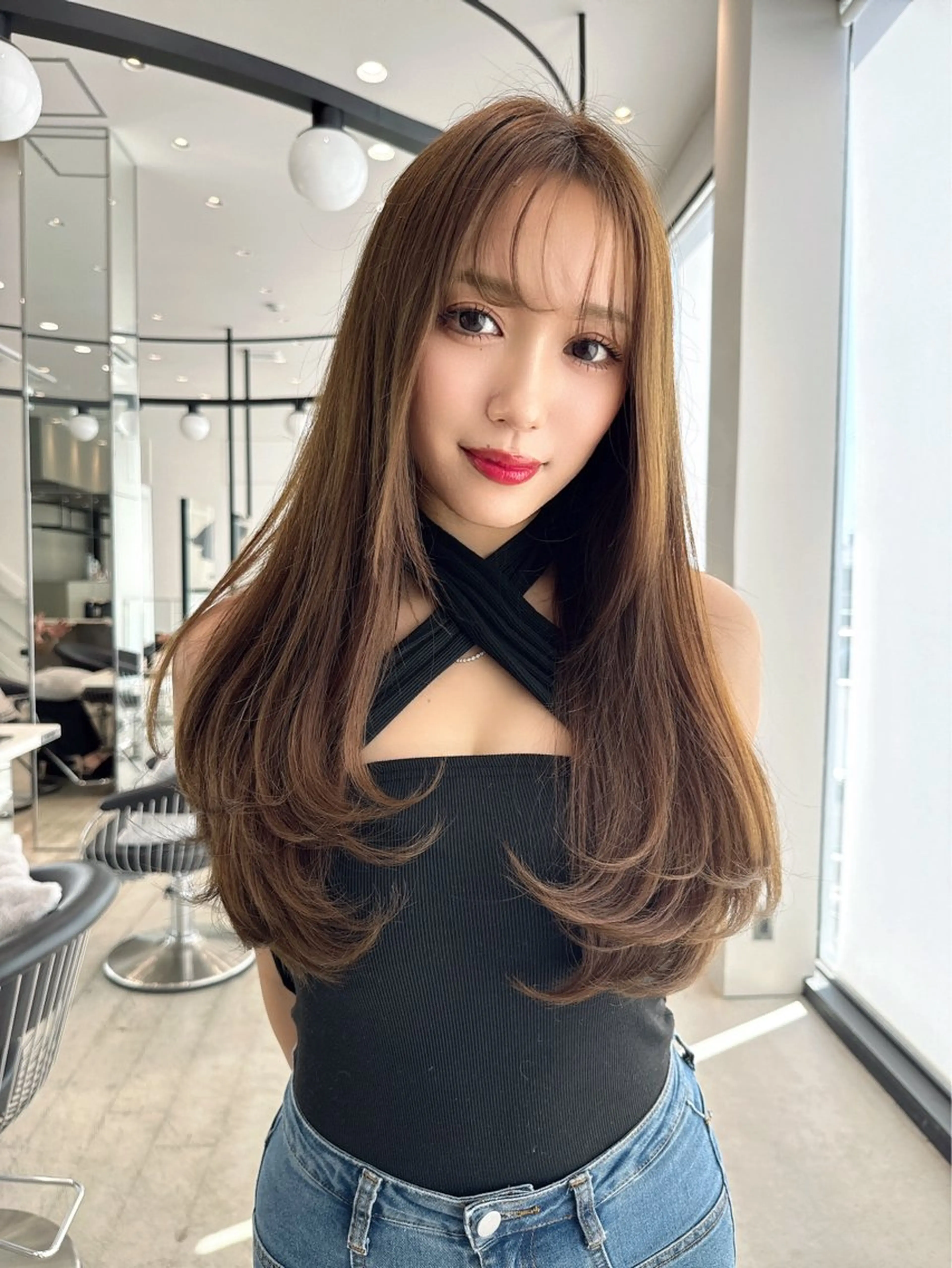 ロング 韓国ヘア/髪質改善 TAKAHIROのヘアスタイル