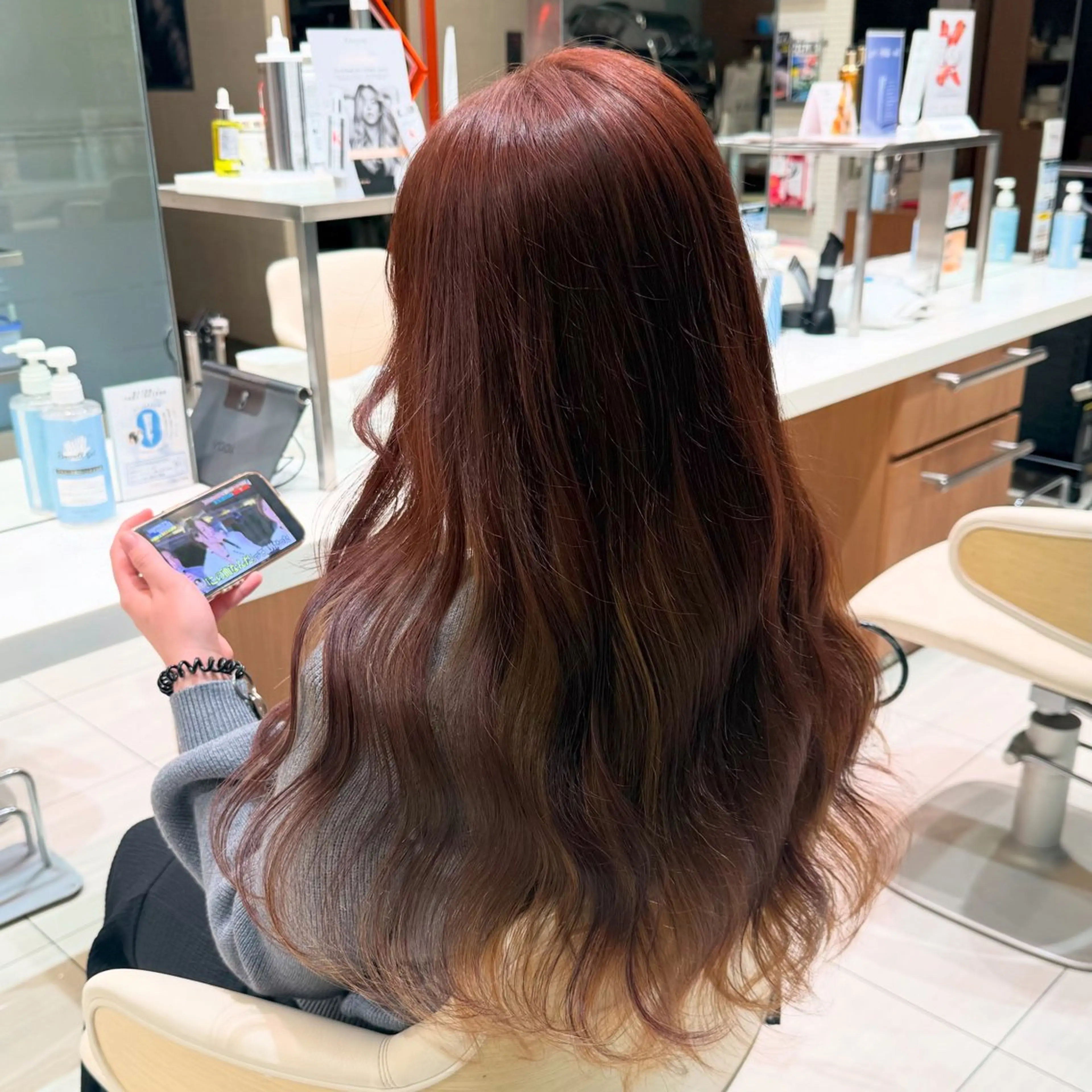 ロング カラー レナーク・ソワン るうかのヘアスタイル
