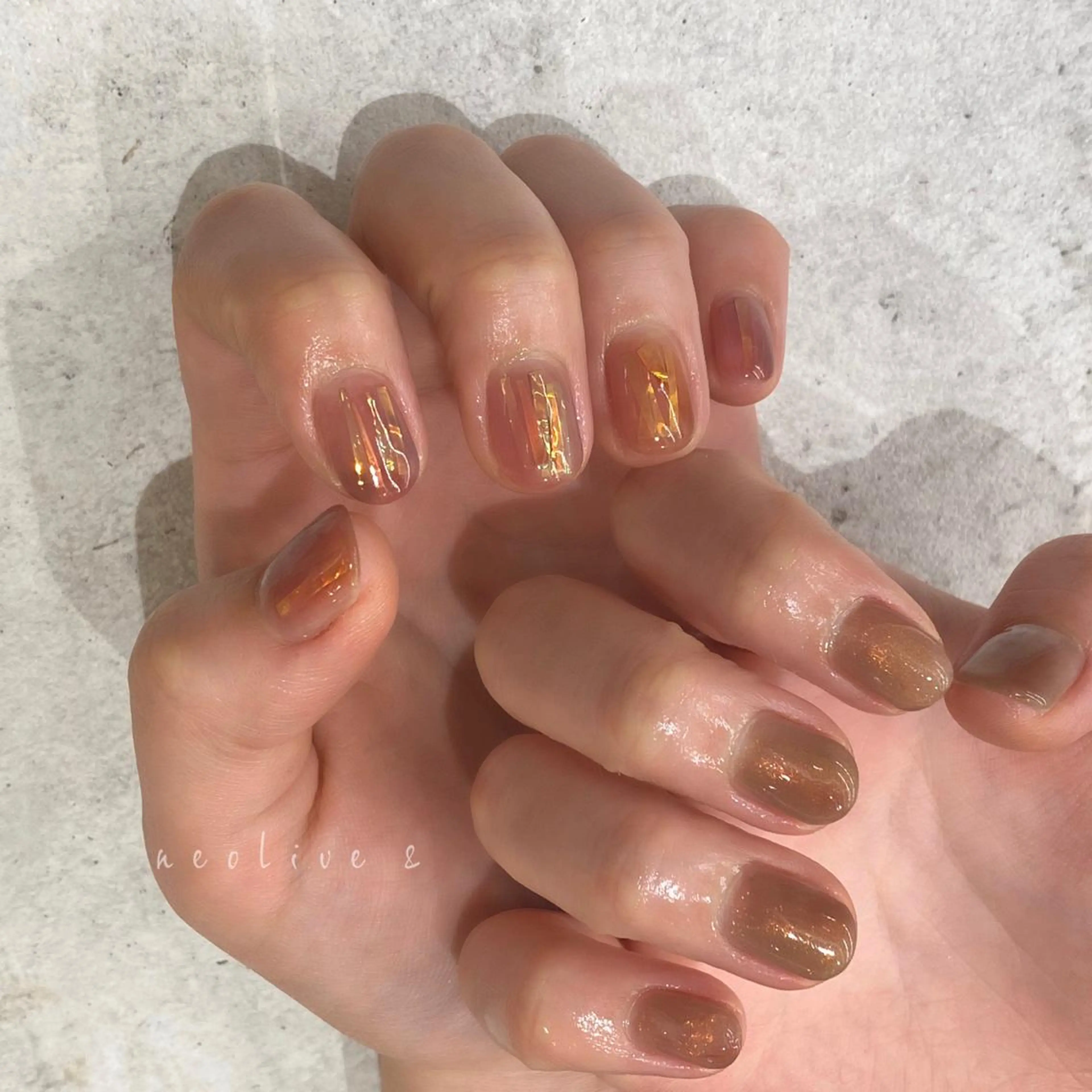 ネイル ハンドネイル Yuriko Omi パラジェル/渋谷のネイルデザイン