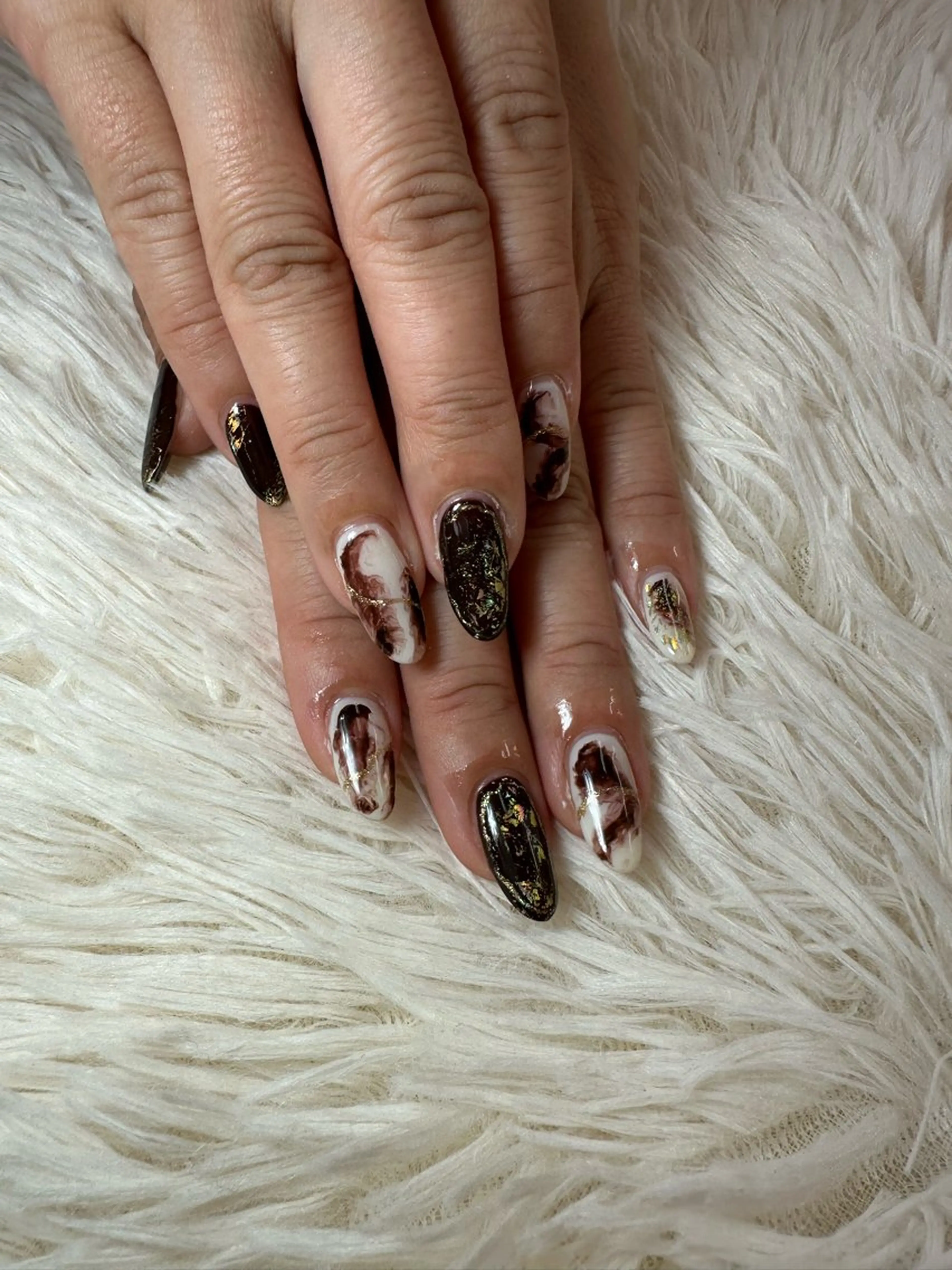 ネイル ニュアンスネイル ハンドネイル MOE .Kのネイルデザイン