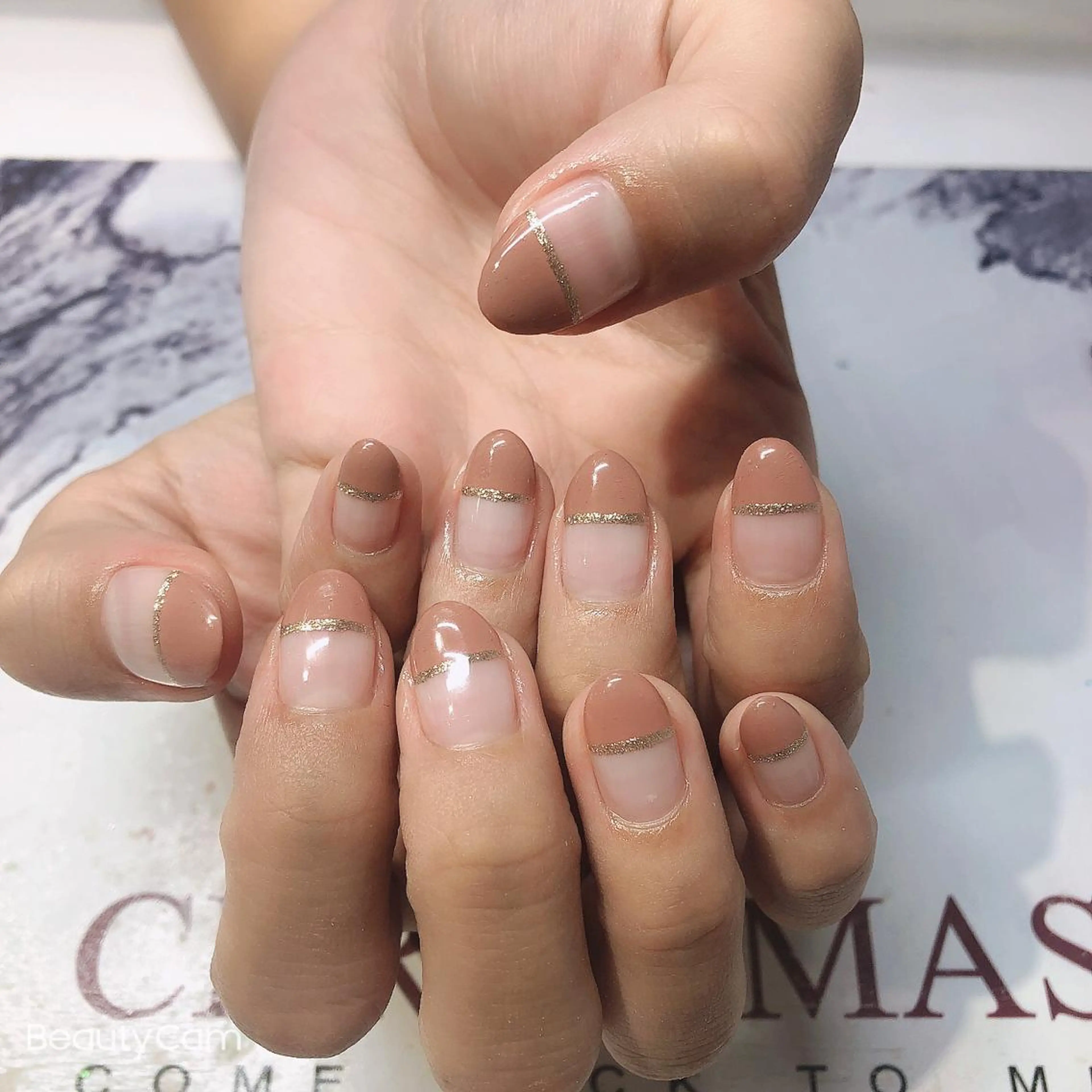 ネイル ハンドネイル Guarendo錦糸町店所属・ガレンドウ 白澤 愛子のネイルデザイン