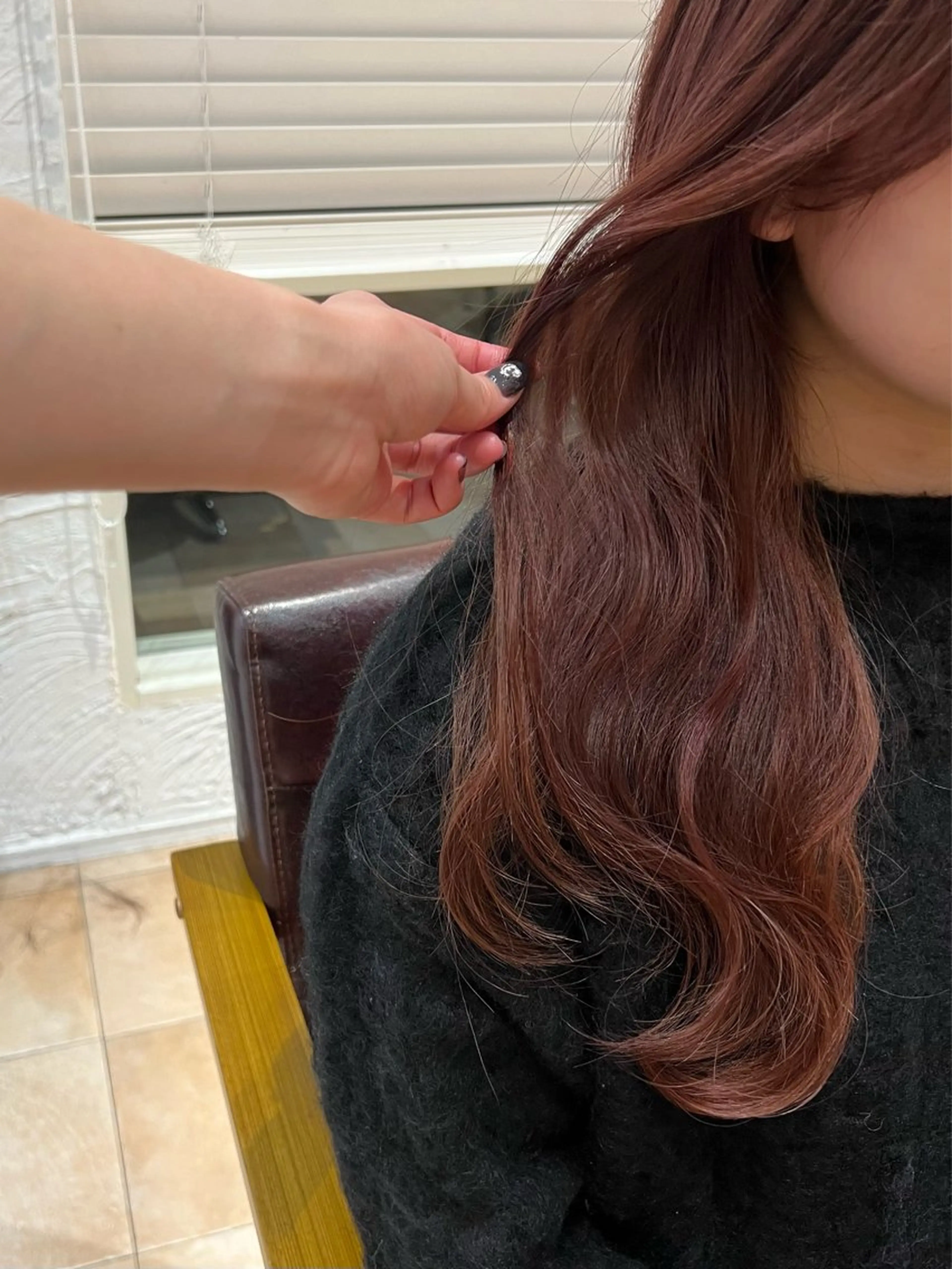 ロング カラー 🥀韓国ヘア🥀 宮津真菜のヘアスタイル