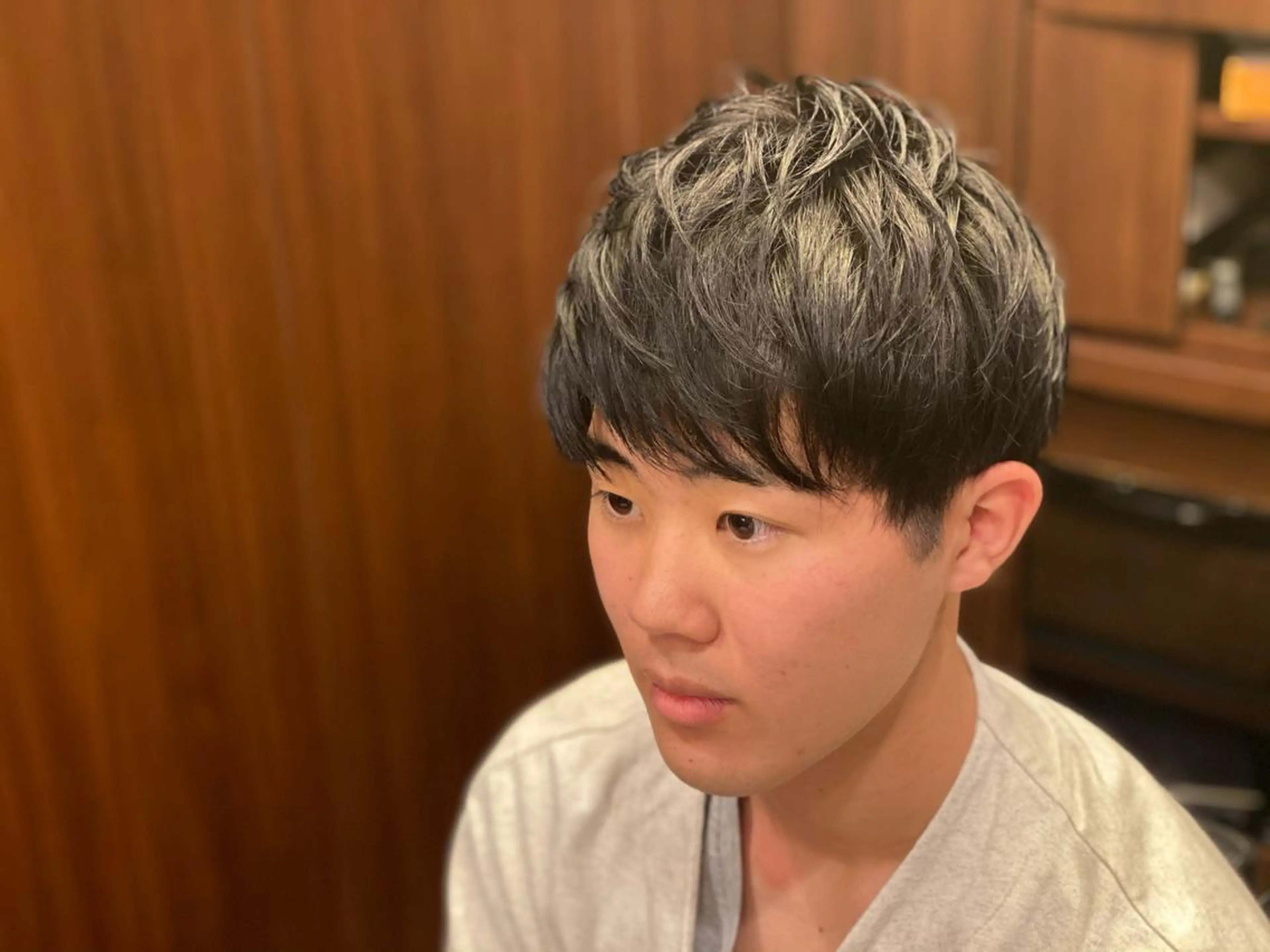 ショート メンズ 浅見 天翔のヘアスタイル