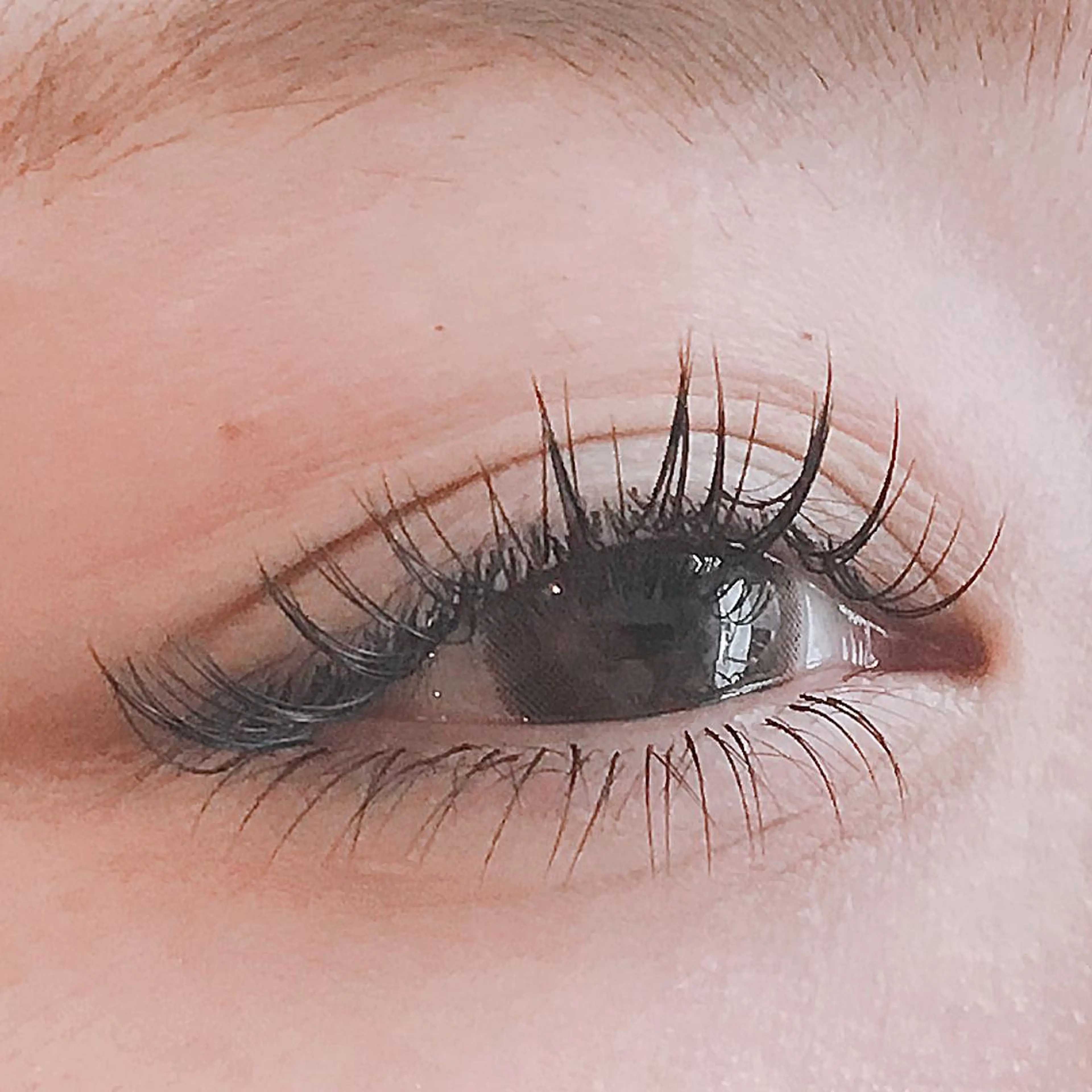 🌟上フラットラッシュ160本まで付け放題(カラー変更可)+下まつげエクステ40本までの写真