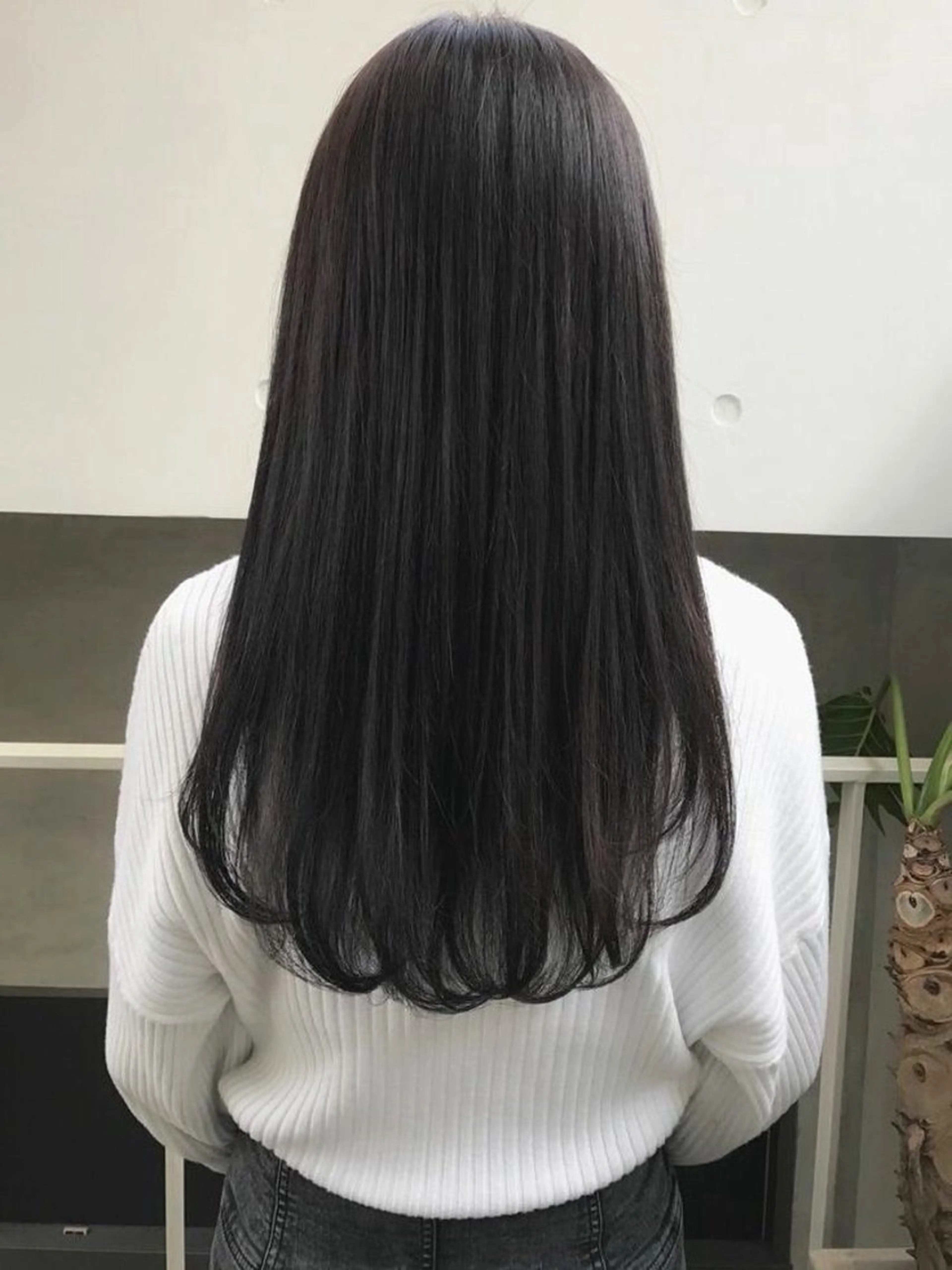 ロング 期間限定 カット　りょうのヘアスタイル