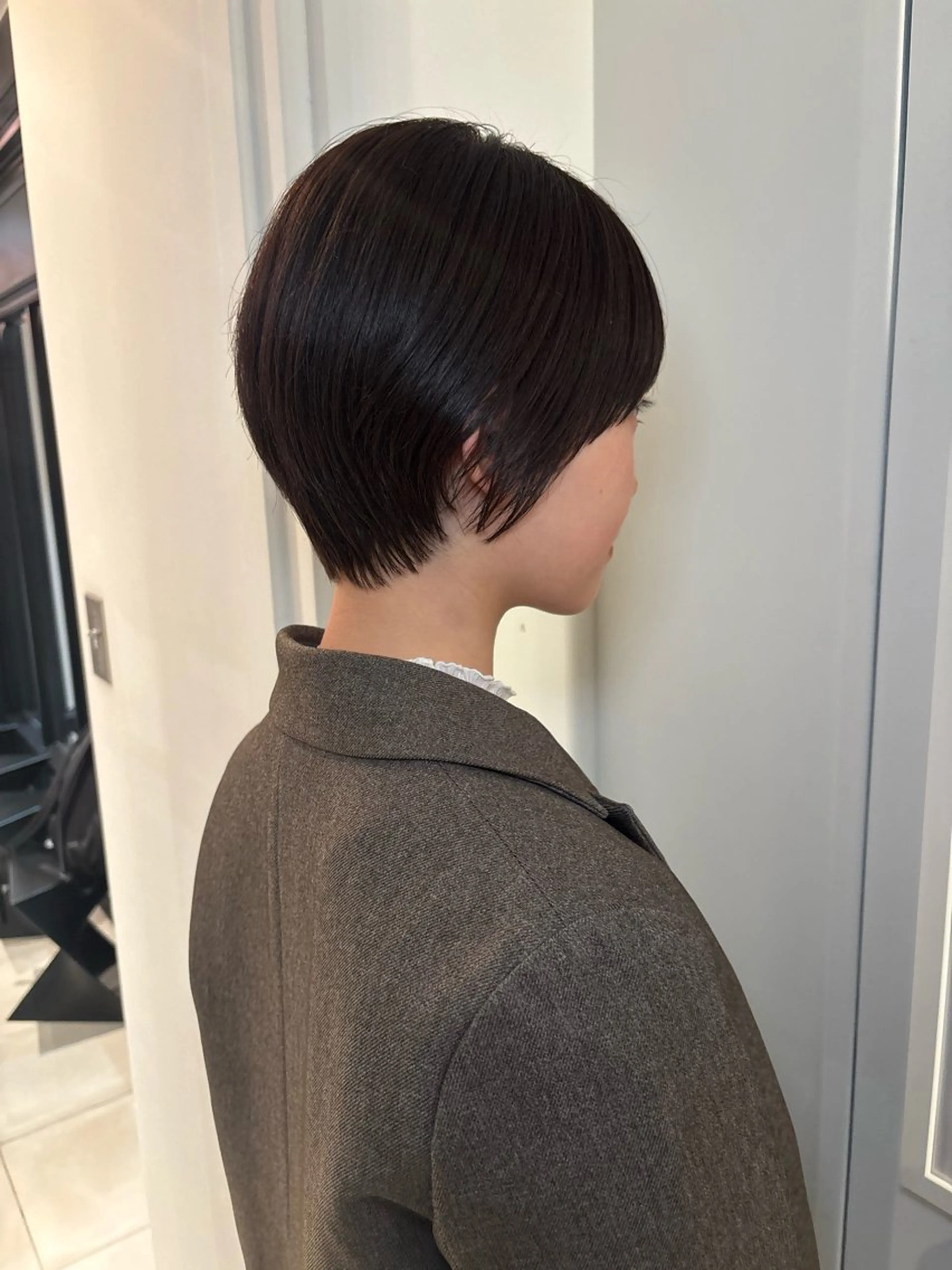 ショート カラー カット ヘアカラー riria/ボブ /ブラウンカラー🎀のヘアスタイル