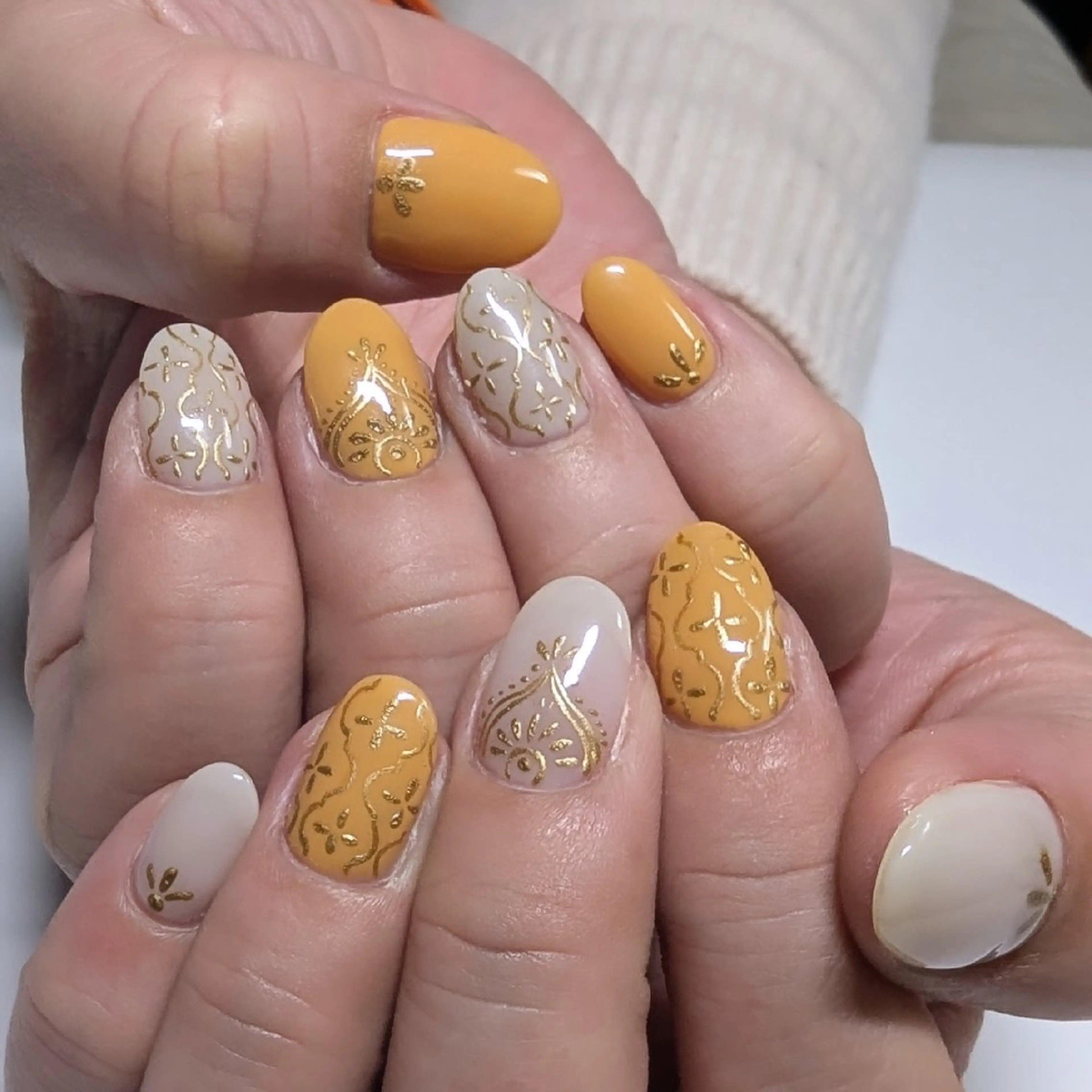 ネイル 長さ出し ハンドネイル KANON所属・☆ KANON☆のネイルデザイン