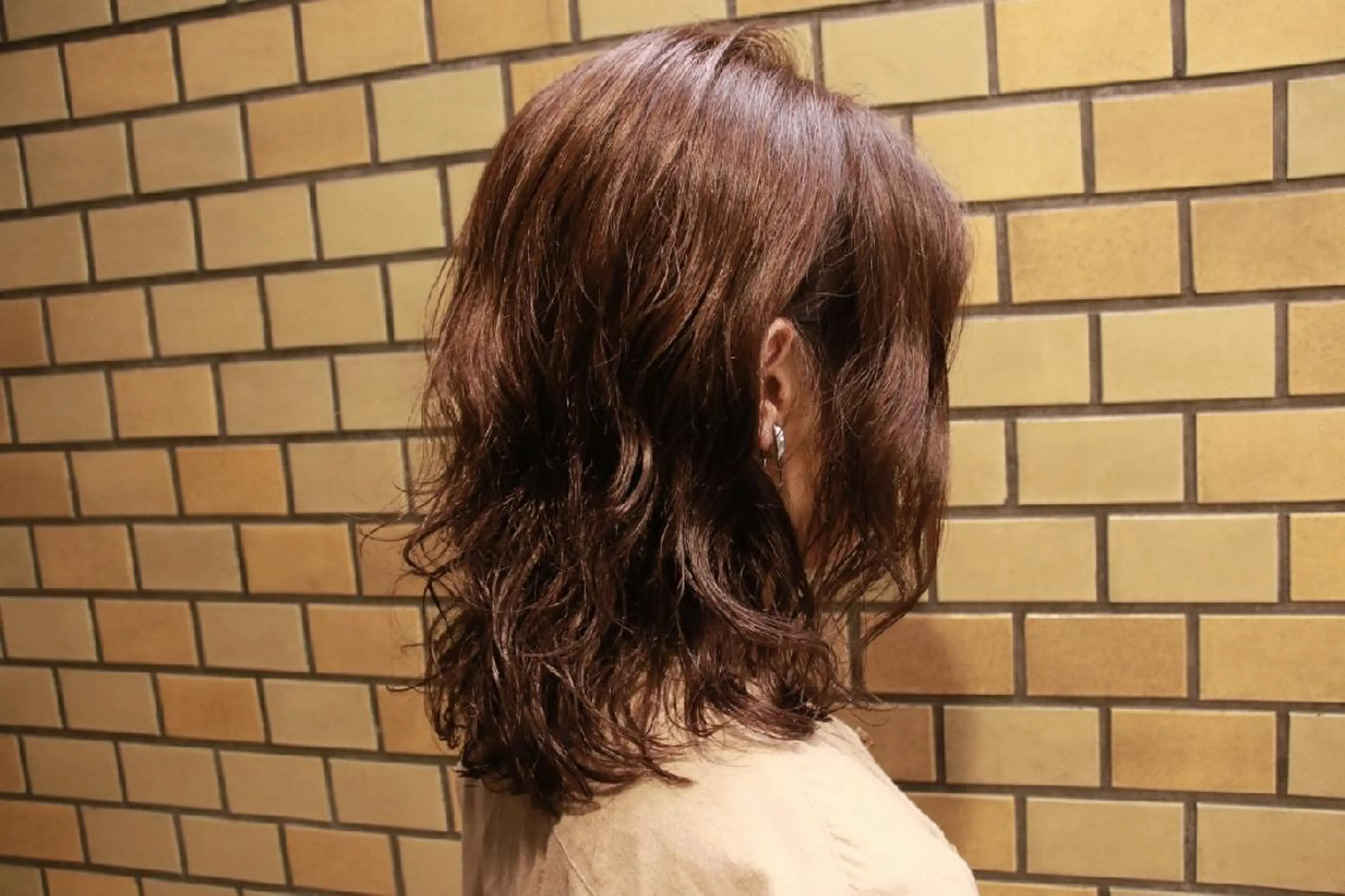 パーマ ミディアム ミディアムパーマ SOURCE 高槻/ モデル募集中💎のヘアスタイル