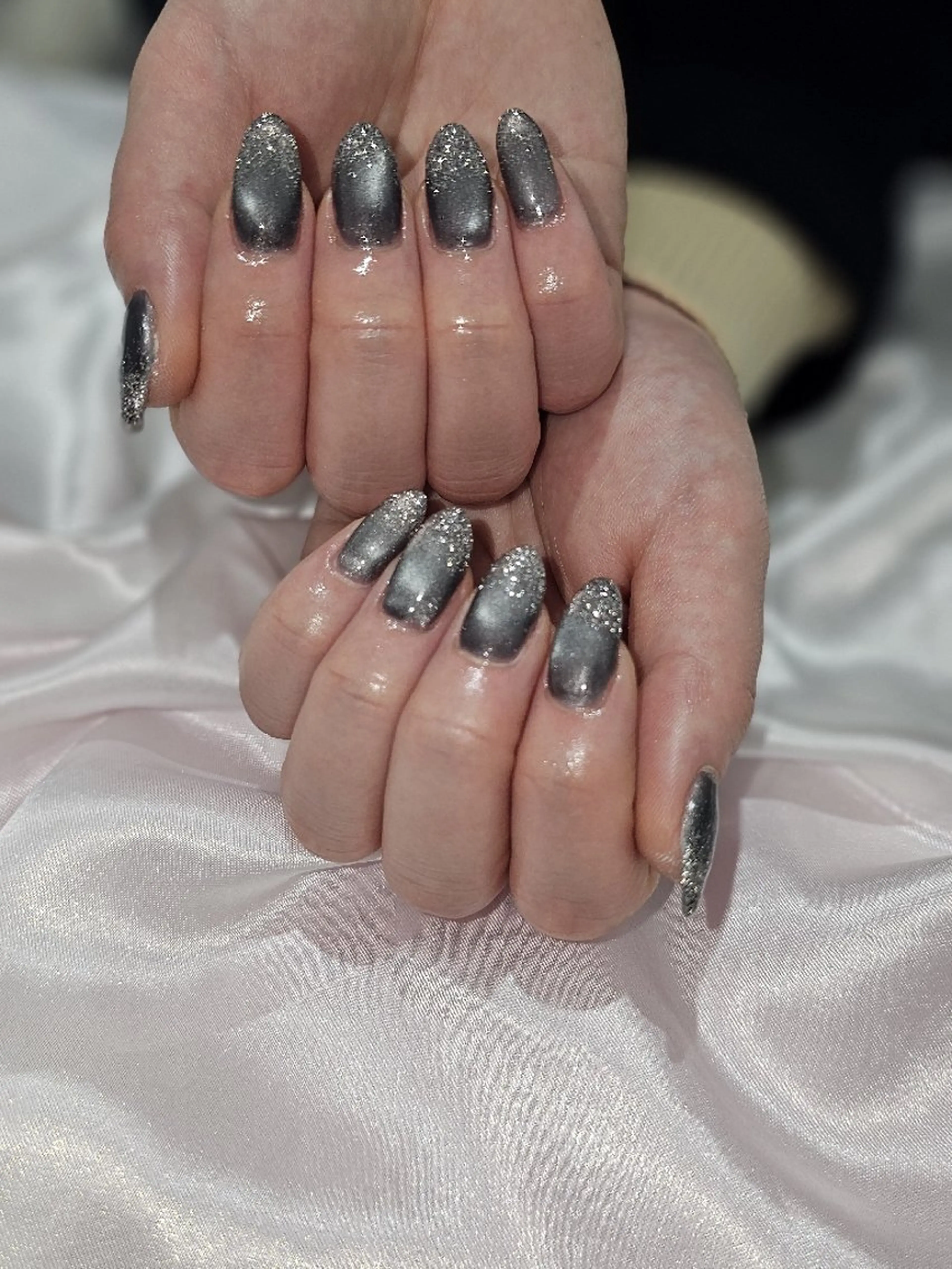 ネイル フラッシュネイル マグネットネイル Ra: Nail所属・Ra: Nail   라: 네일のネイルデザイン
