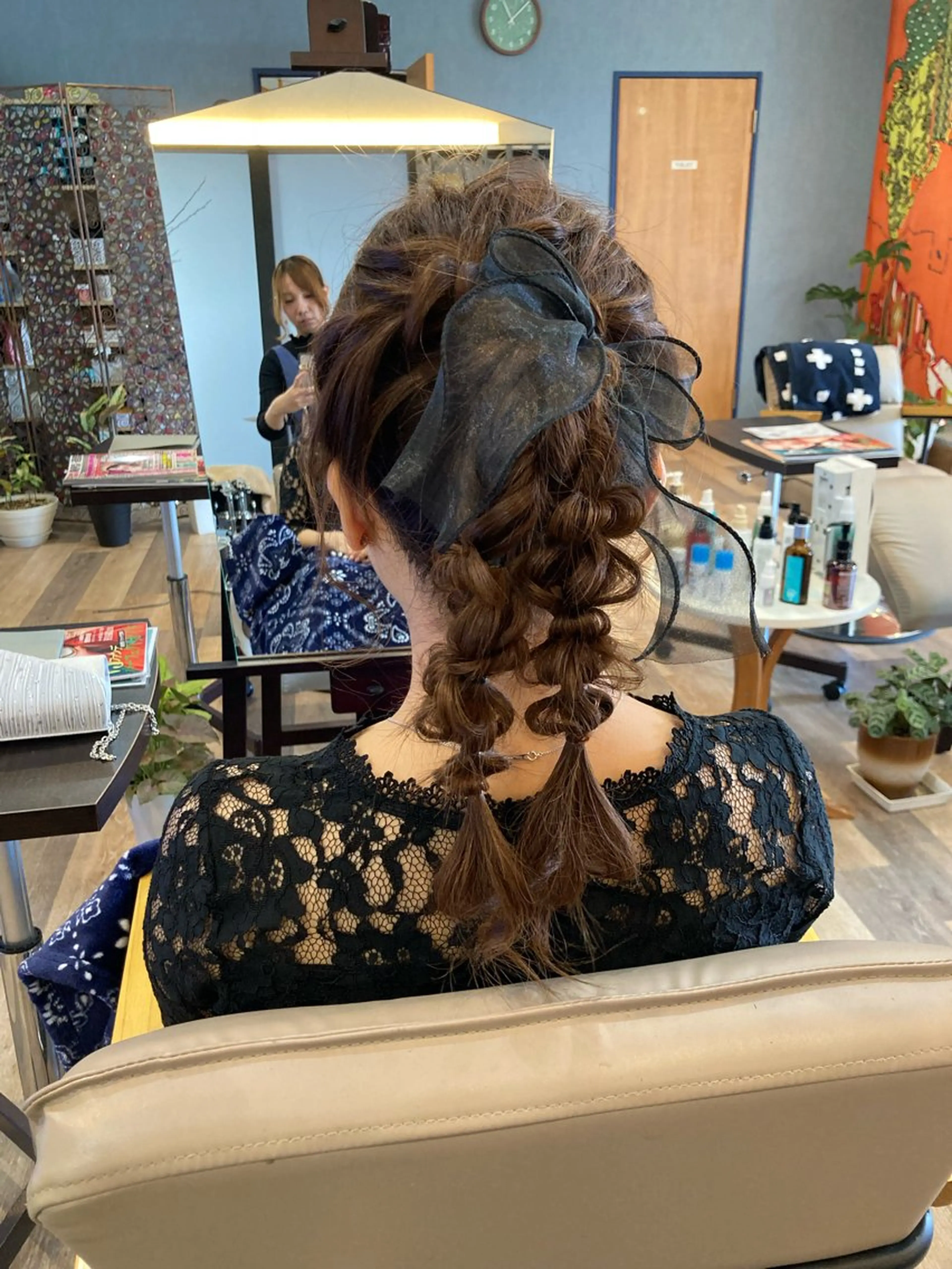 ロング ヘアセット 中野 紹江のマツエク・マツパデザイン