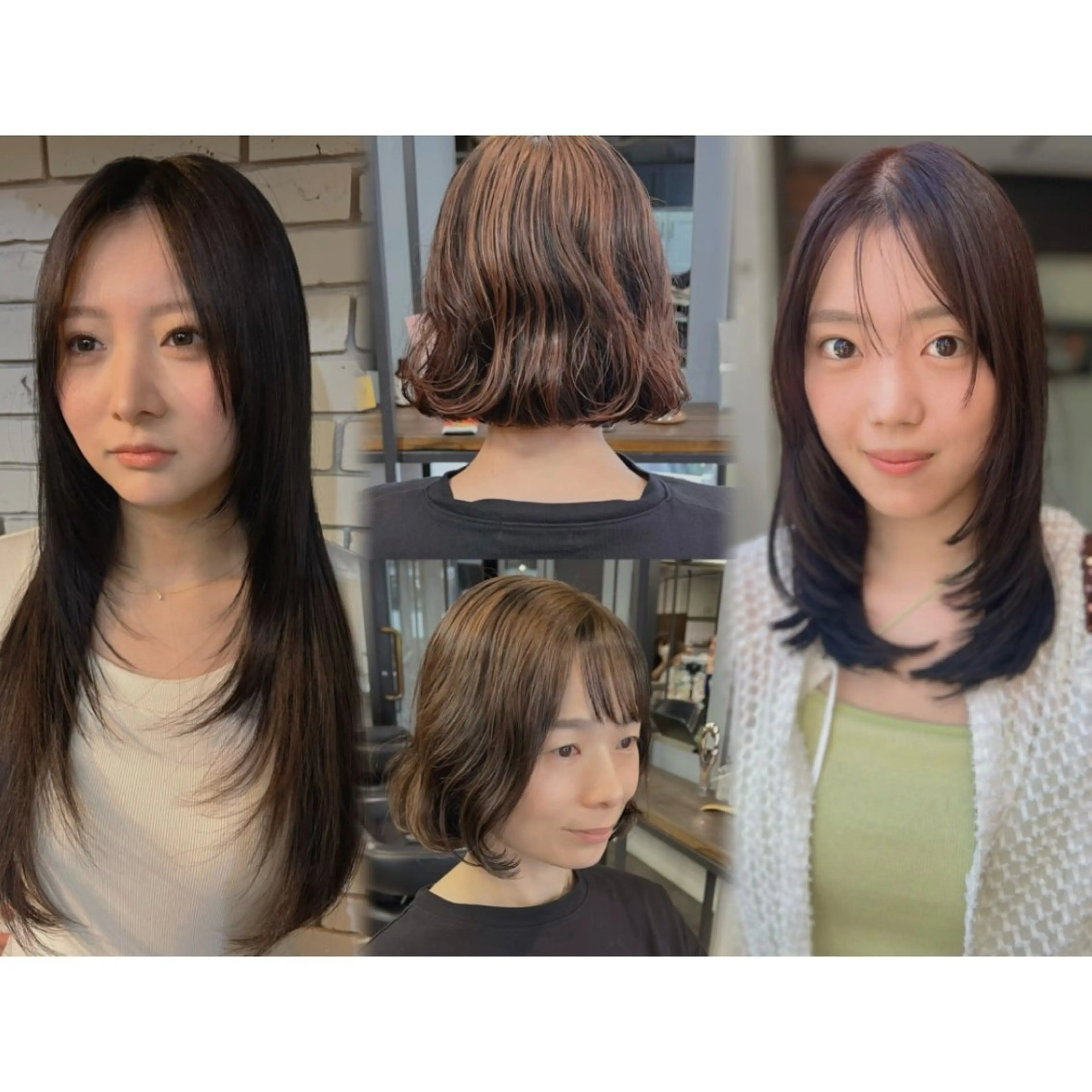 ミディアム カット 💘札幌クロスパーマ 髪質改善💘rinaのヘアスタイル