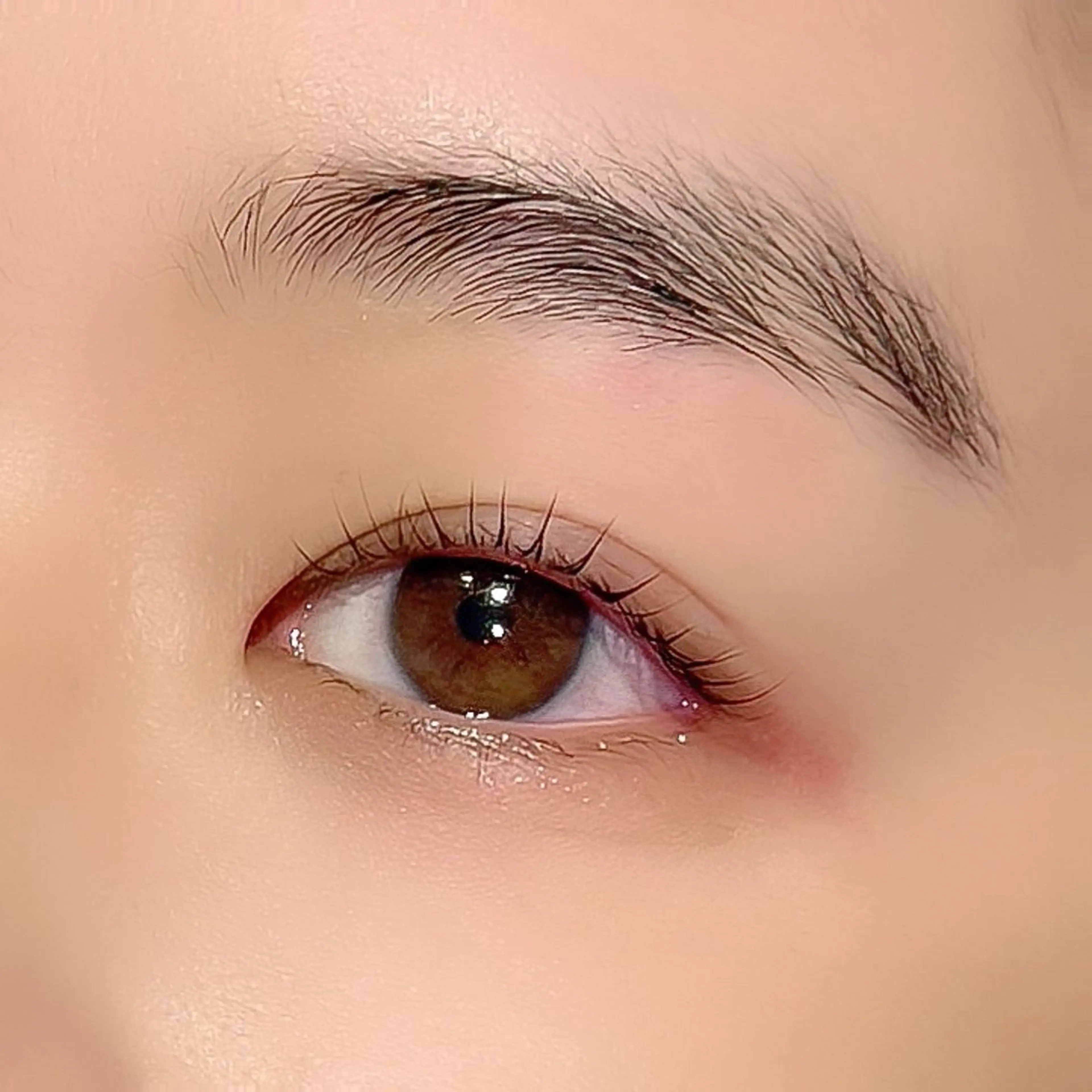 マツエク・マツパ ナチュラル カラーモデル𓍲艶髪 🫧秋積日向のヘアスタイル