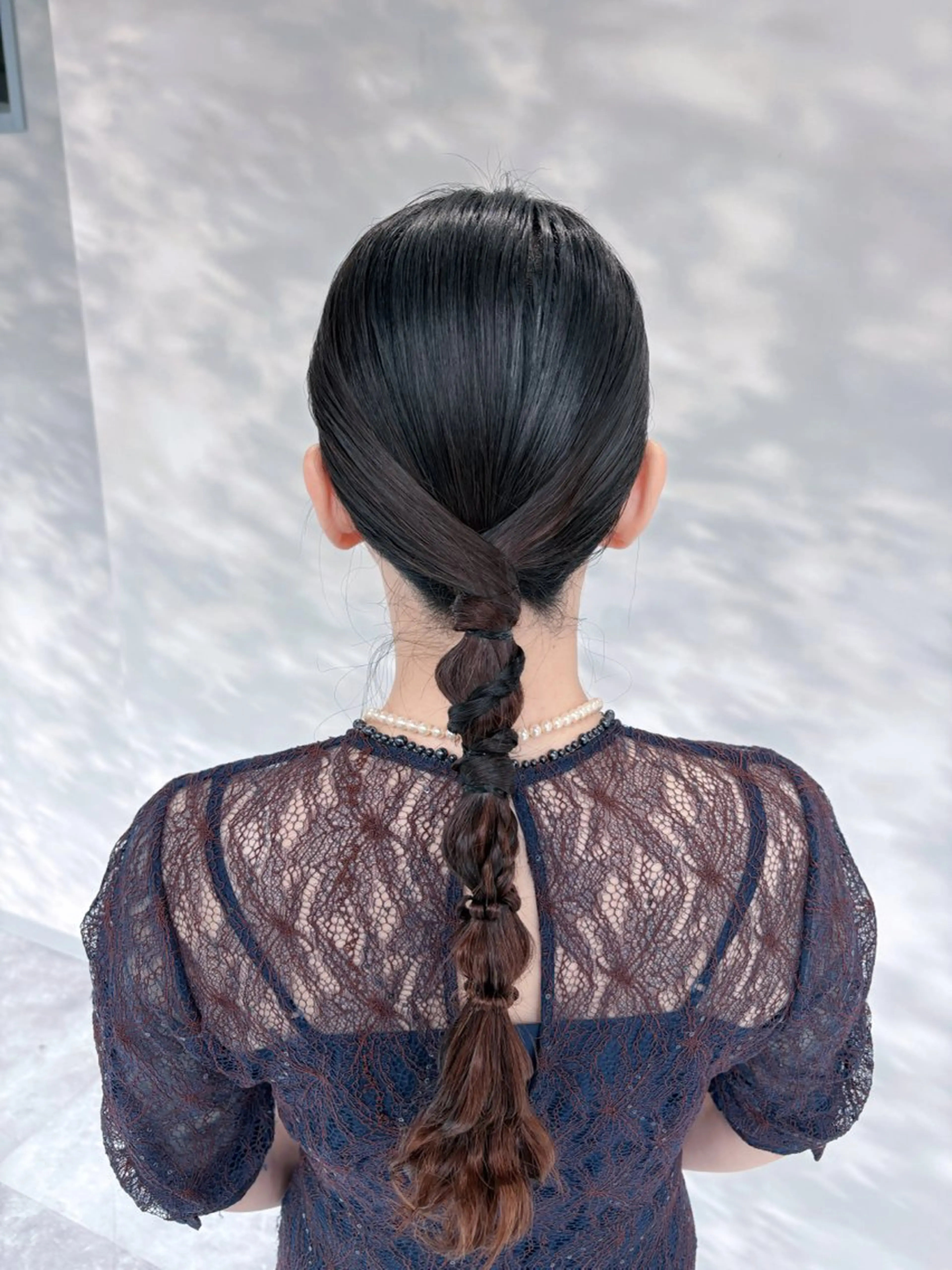 ロング ヘアアレンジ ヘアセット Maho ブリーチモデル募集中のヘアスタイル