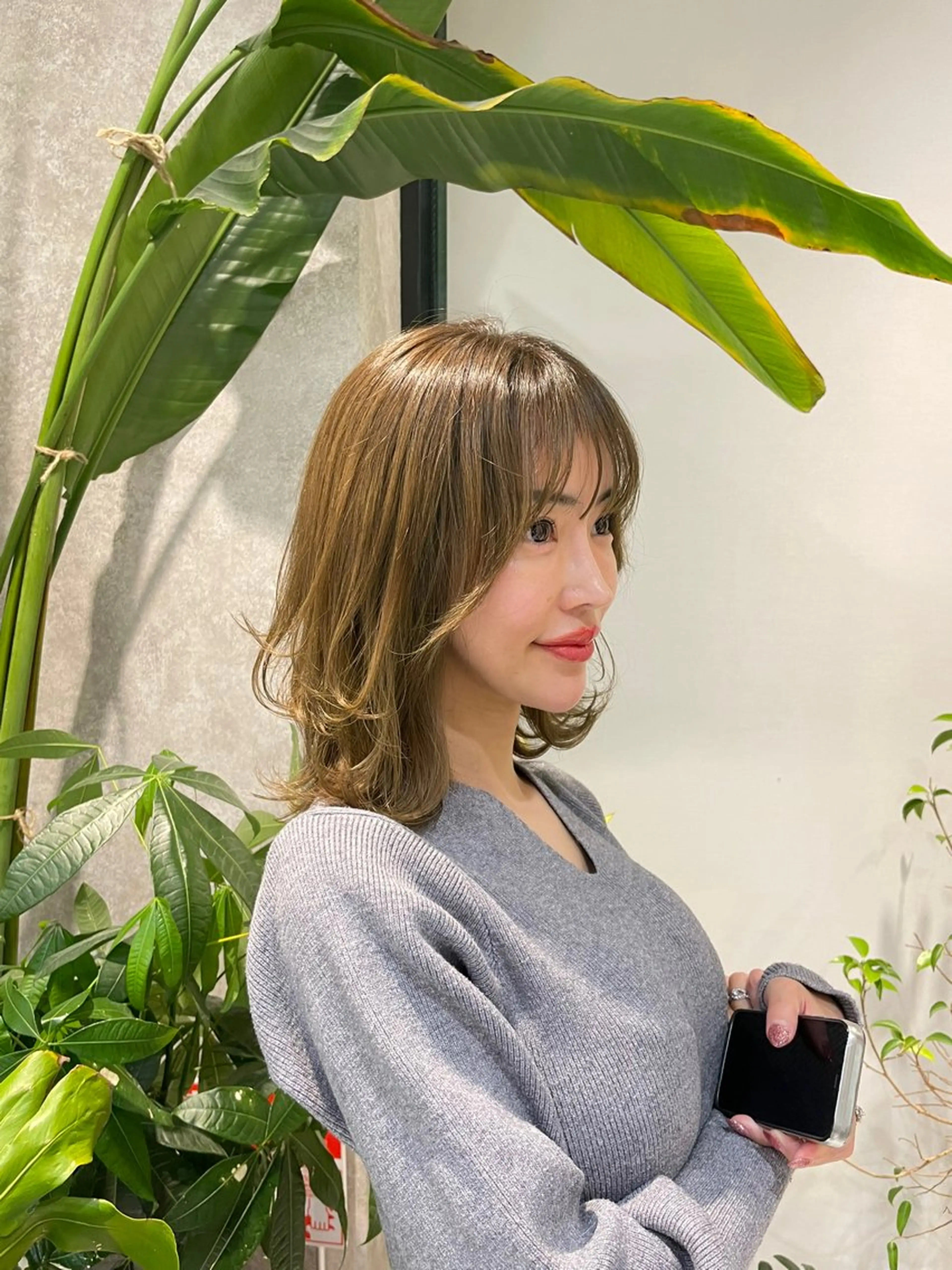 ミディアム カラー パーマ指名No.1 /Ryosuke.のヘアスタイル