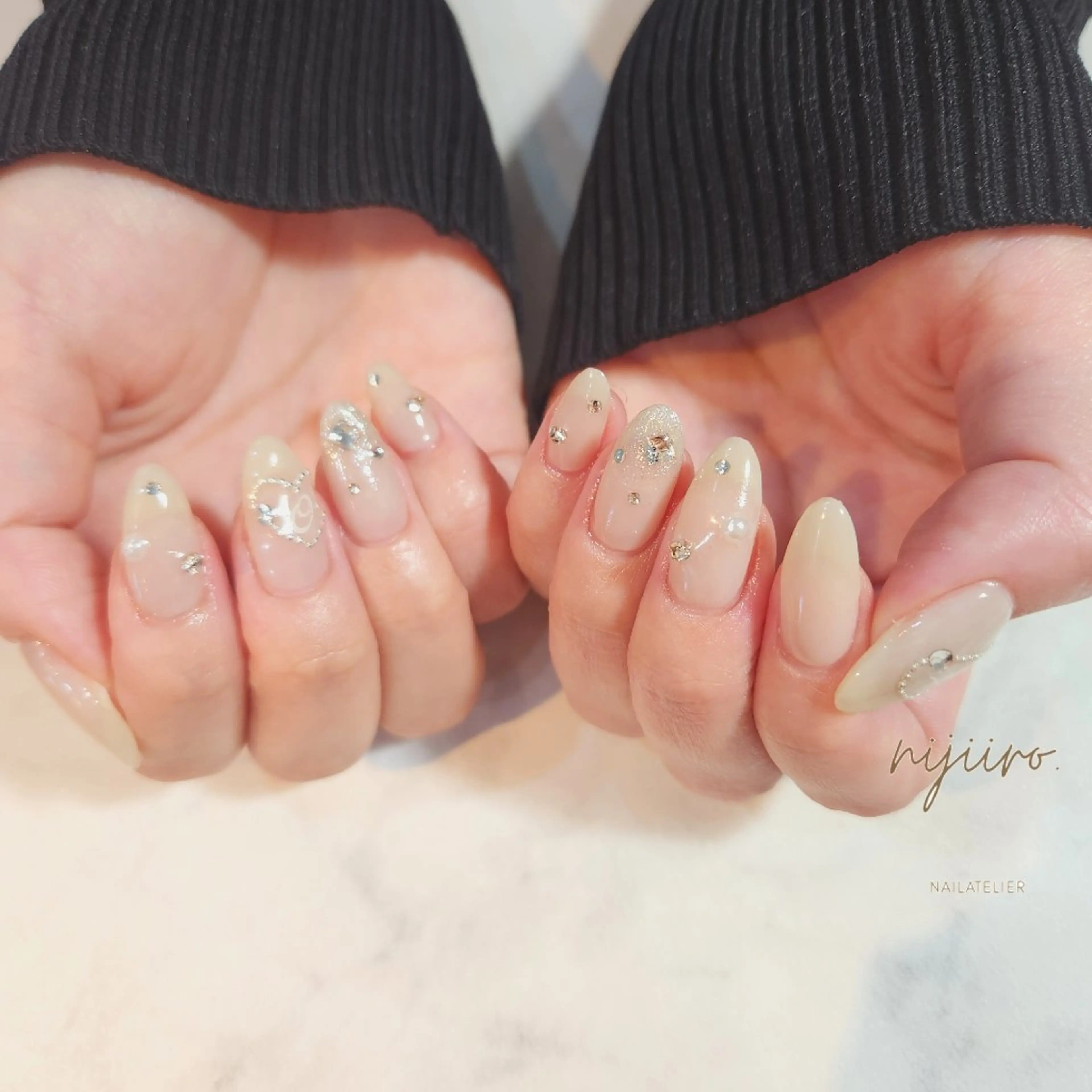 ネイル ハンドネイル nailatelier nijiiro.所属・nijiiro🌈 サトウのネイルデザイン