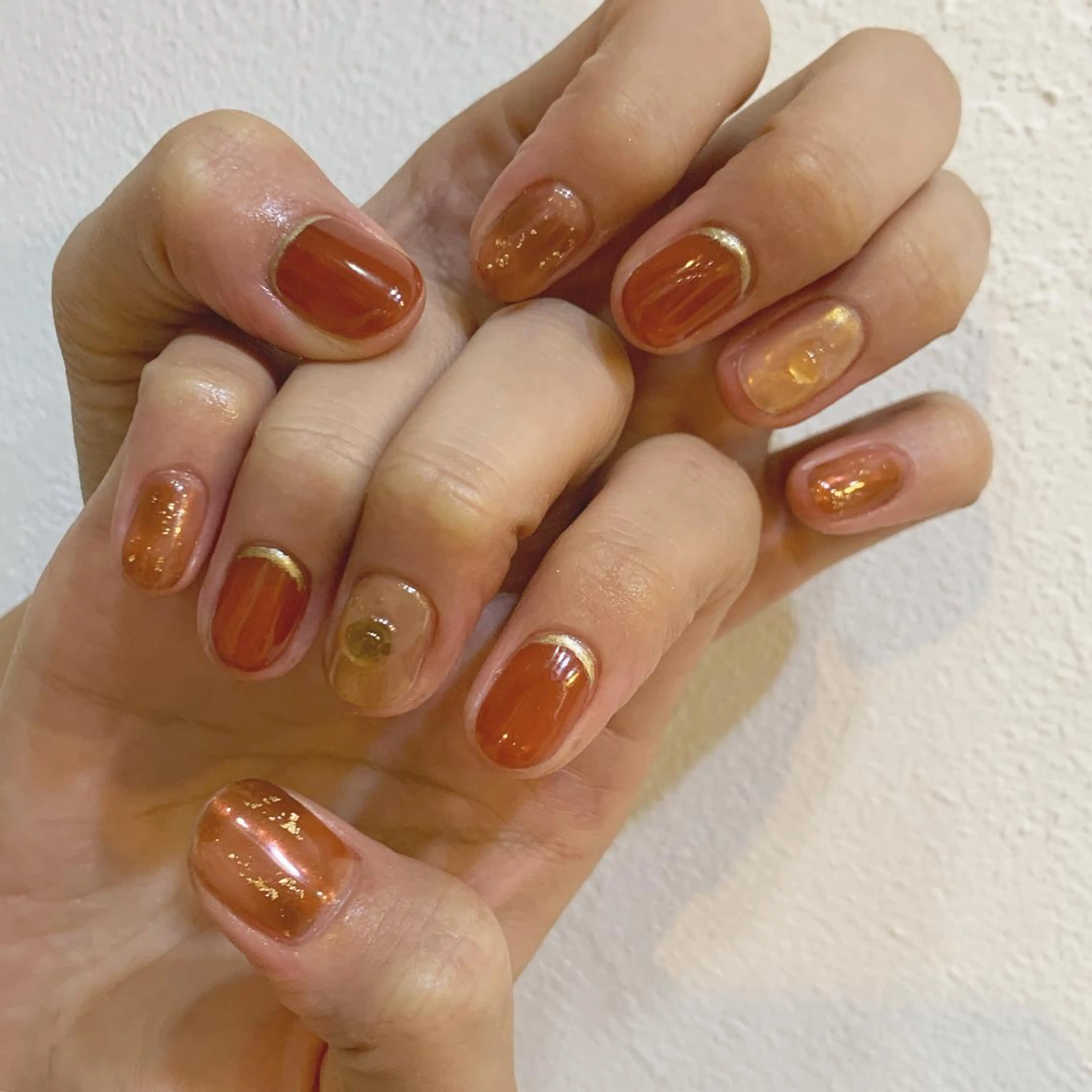 ネイル ハンドネイル nailsalon makoto所属・新宿ニュアンスネイル makotoのネイルデザイン