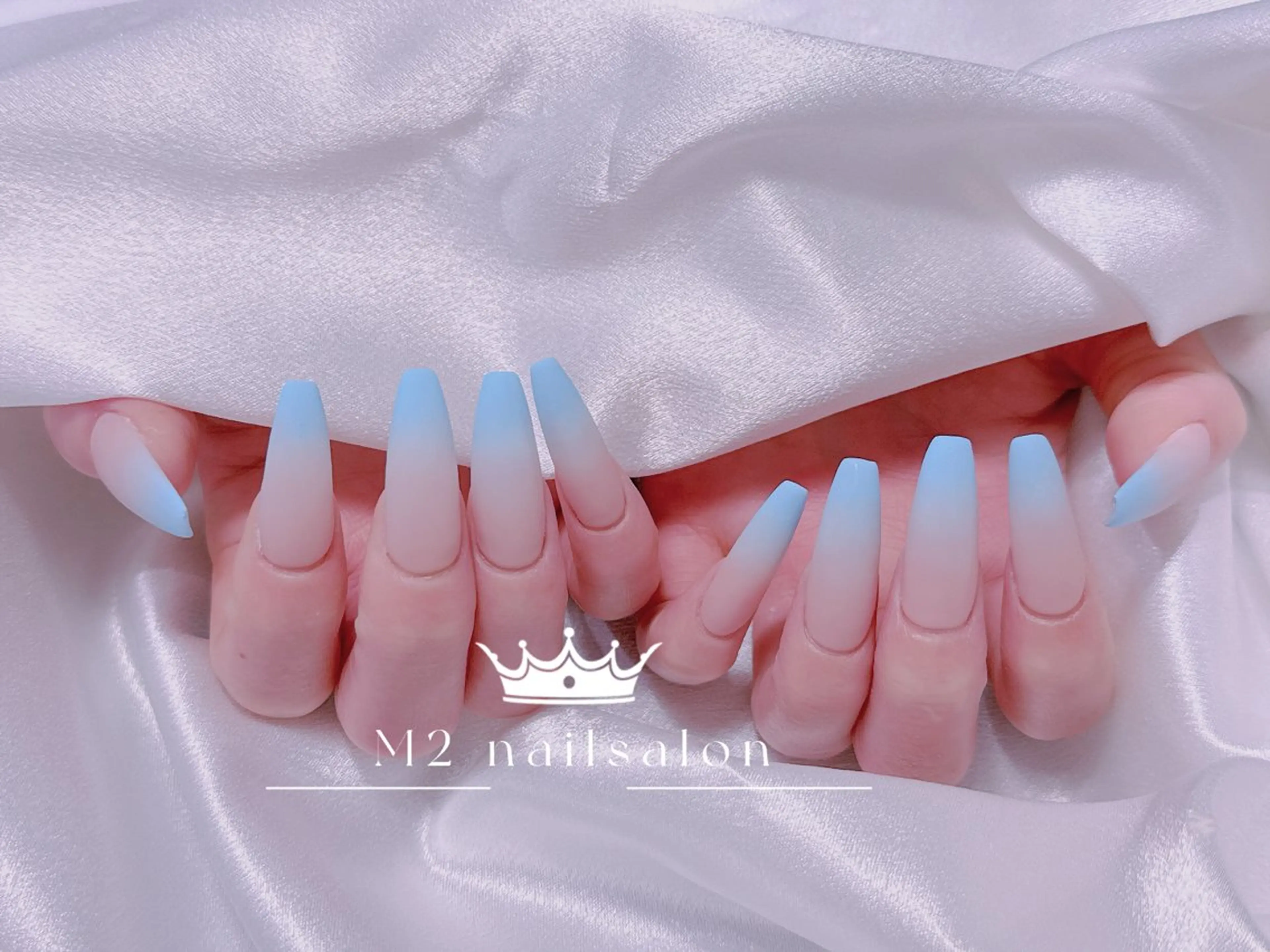 ネイル ハンドネイル 長さだし専門店 M2　rikaのネイルデザイン