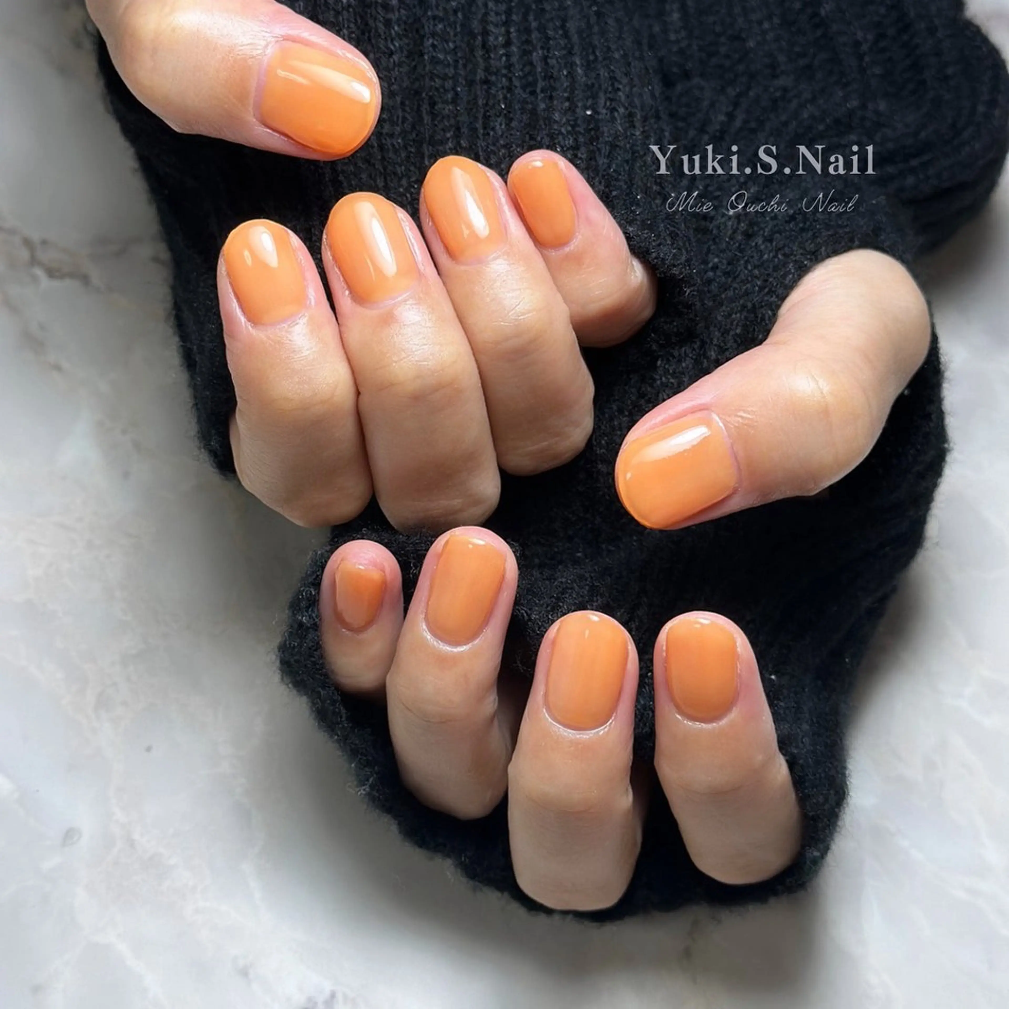 ショート ハンドネイル Yuki S.Nailのネイルデザイン