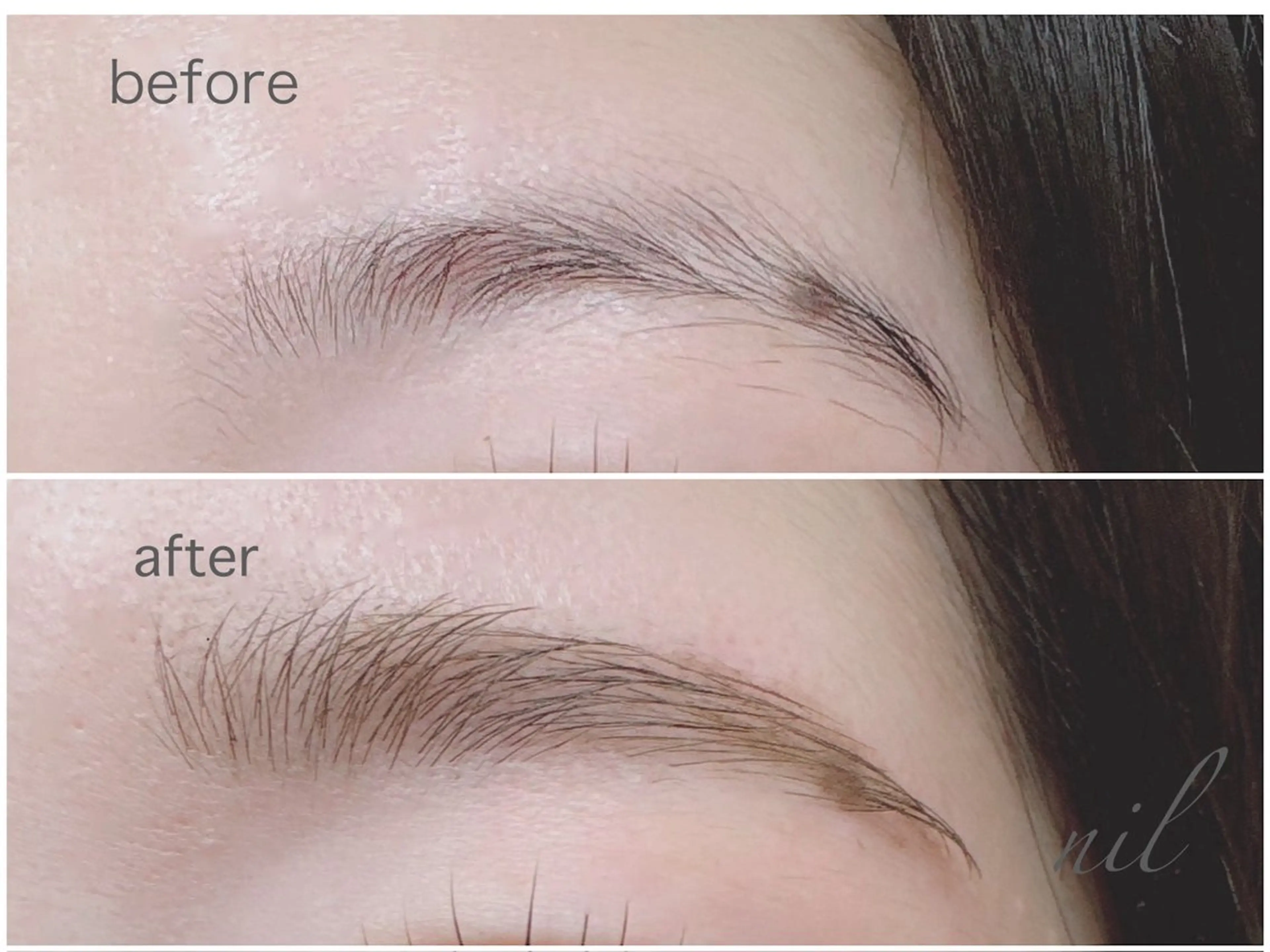 アイブロウ nil eyelash所属・nil SHIORIのマツエク・マツパデザイン