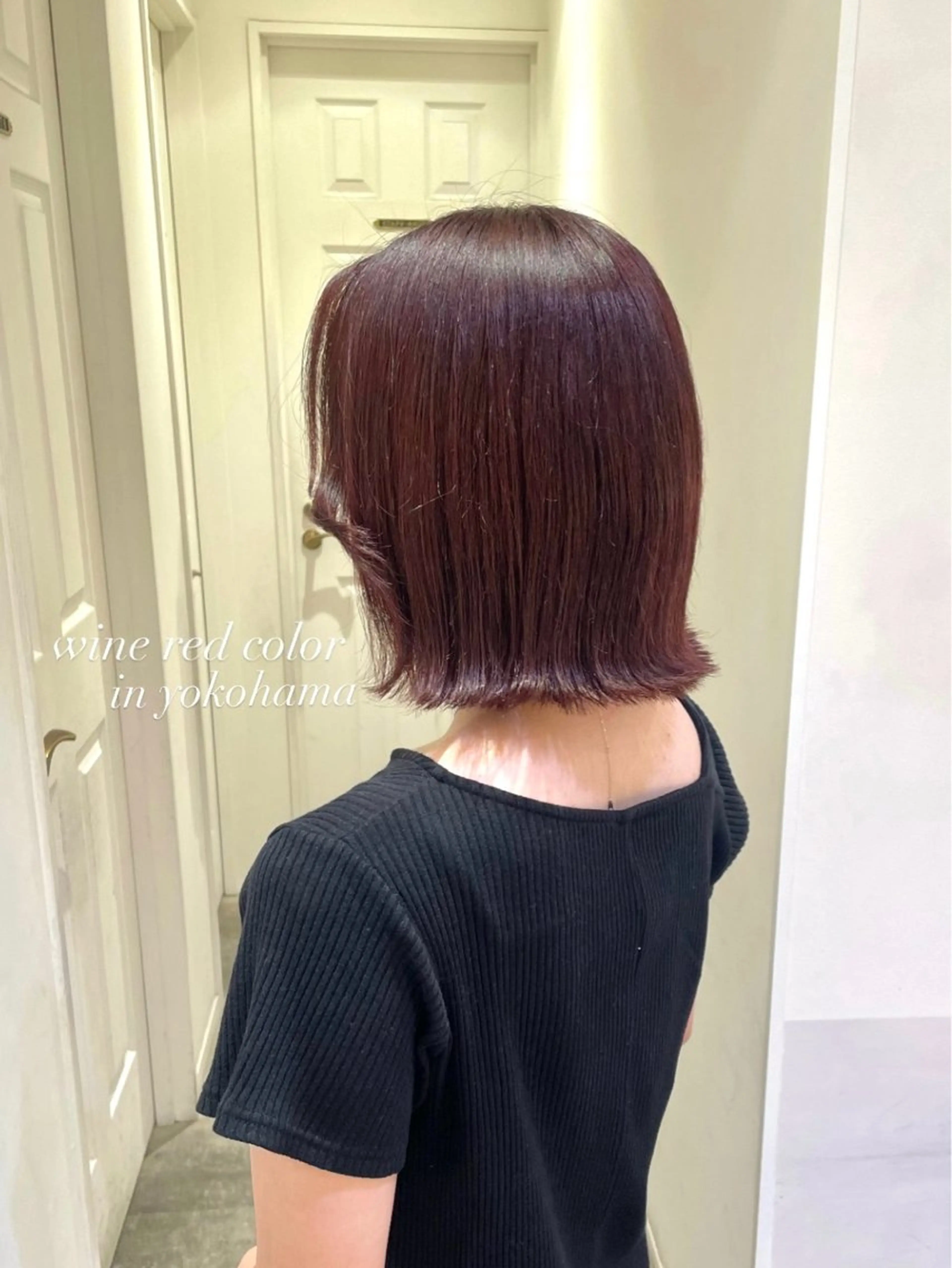 ミディアム カラー ハイトーンカラー/ 長さだし🐇きょうかのヘアスタイル