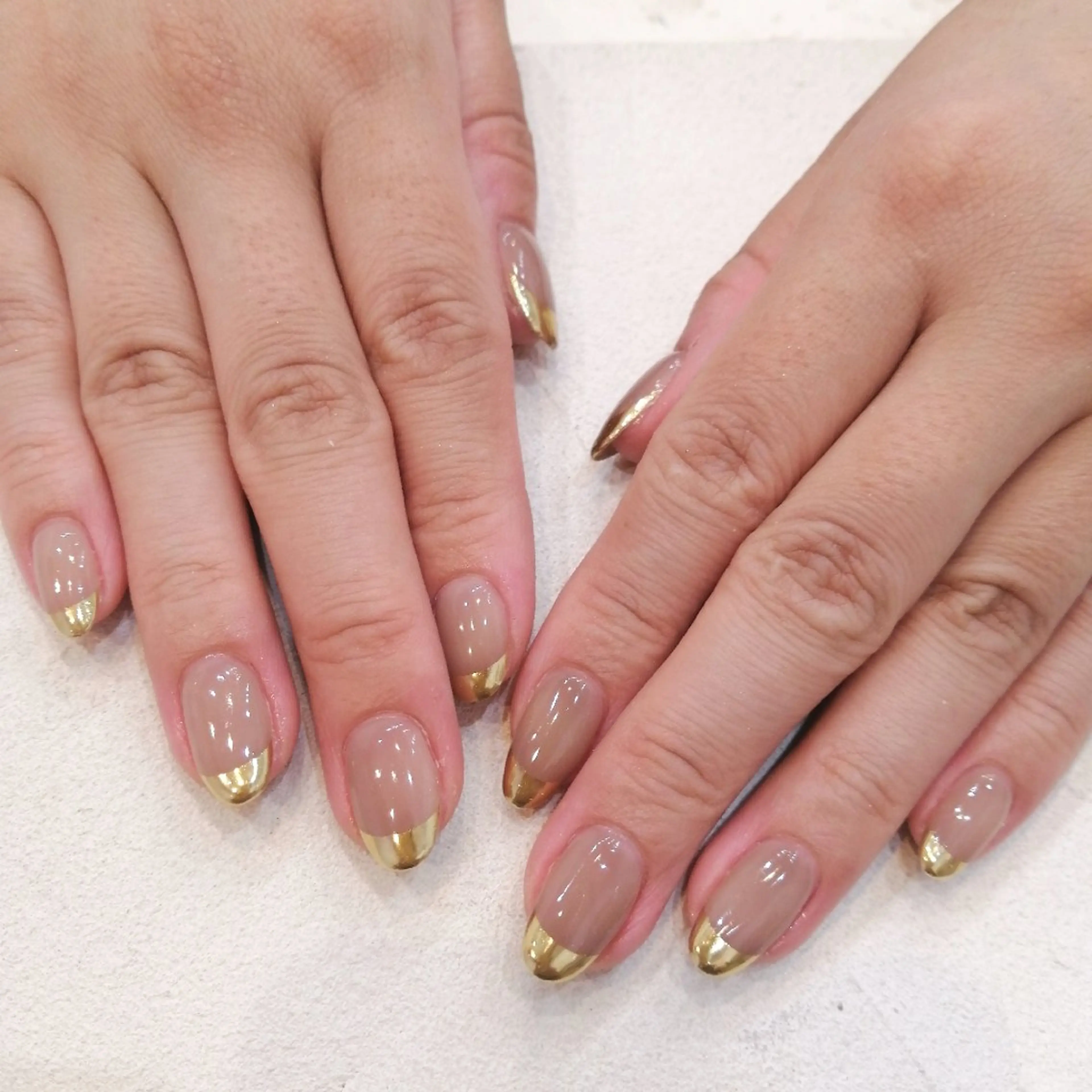 ネイル フレンチネイル ミラーネイル I.プライベートネイルサロン所属・I.プライベート ネイルサロンの眉毛・アイブロウイメージ