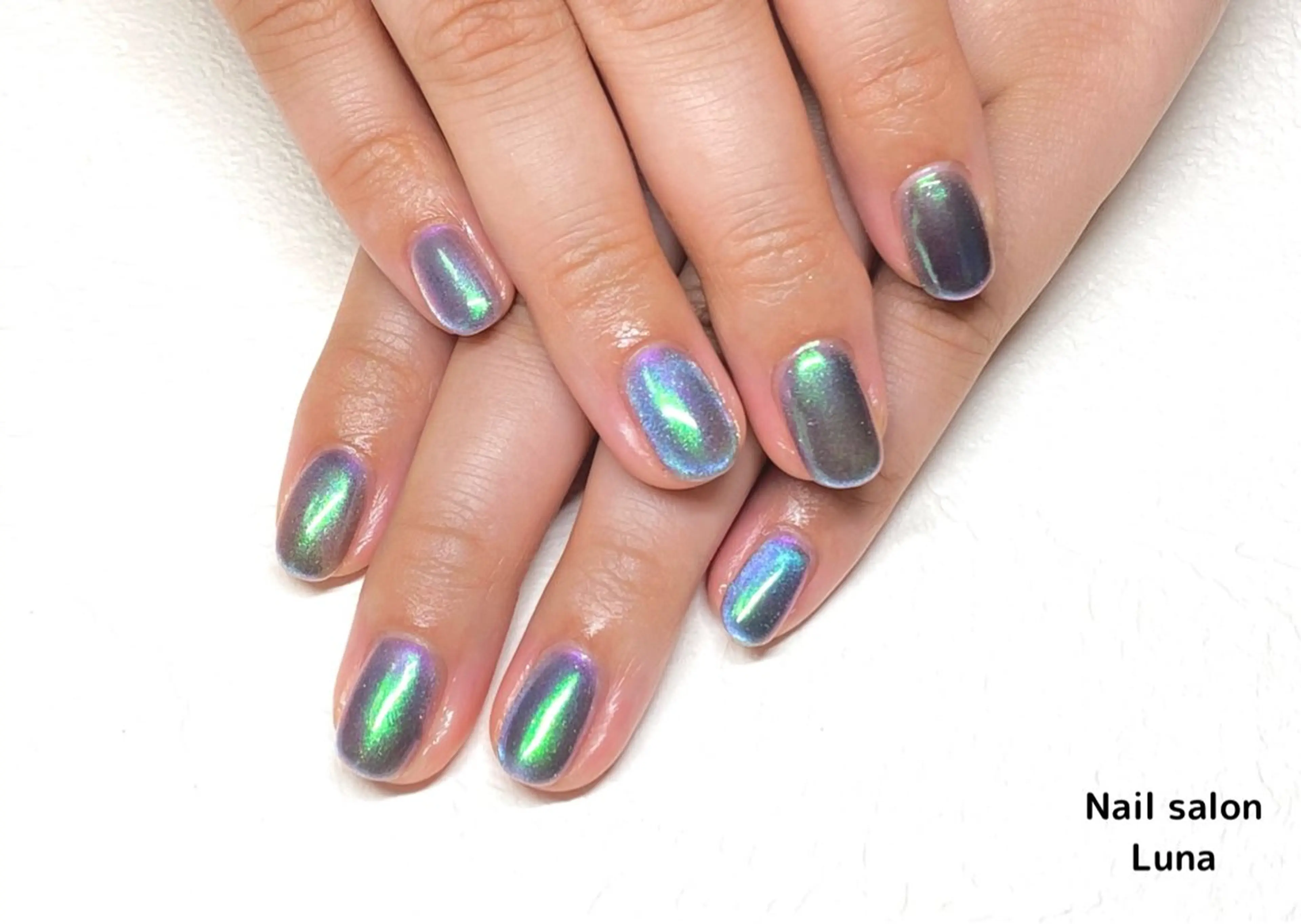 ネイル ジェルネイル マグネットネイル 加藤 美穂のネイルデザイン