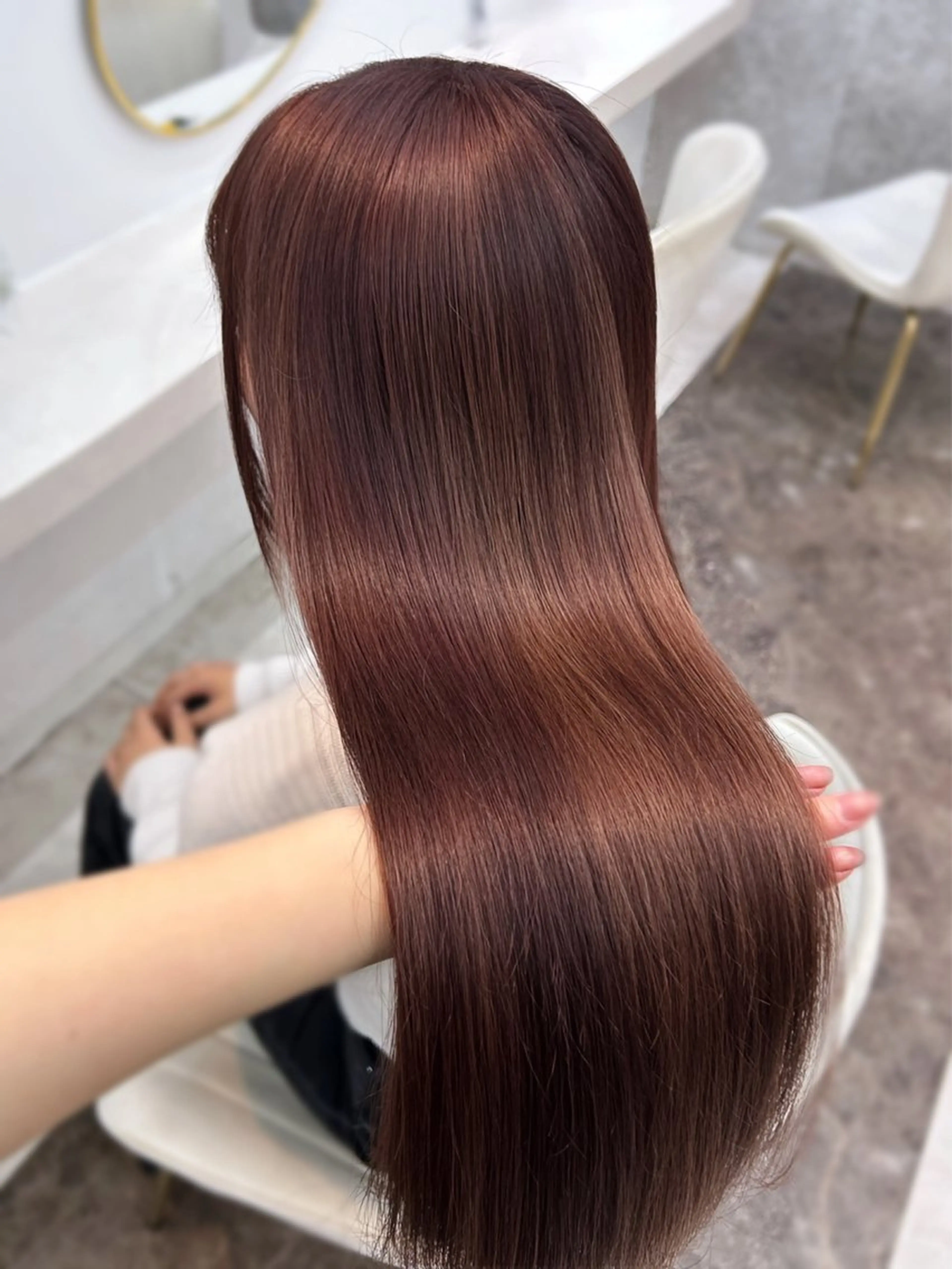 セミロング カラー ヘアカラー 🫧そあん🫧大宮 カットモデル様募集中のヘアスタイル