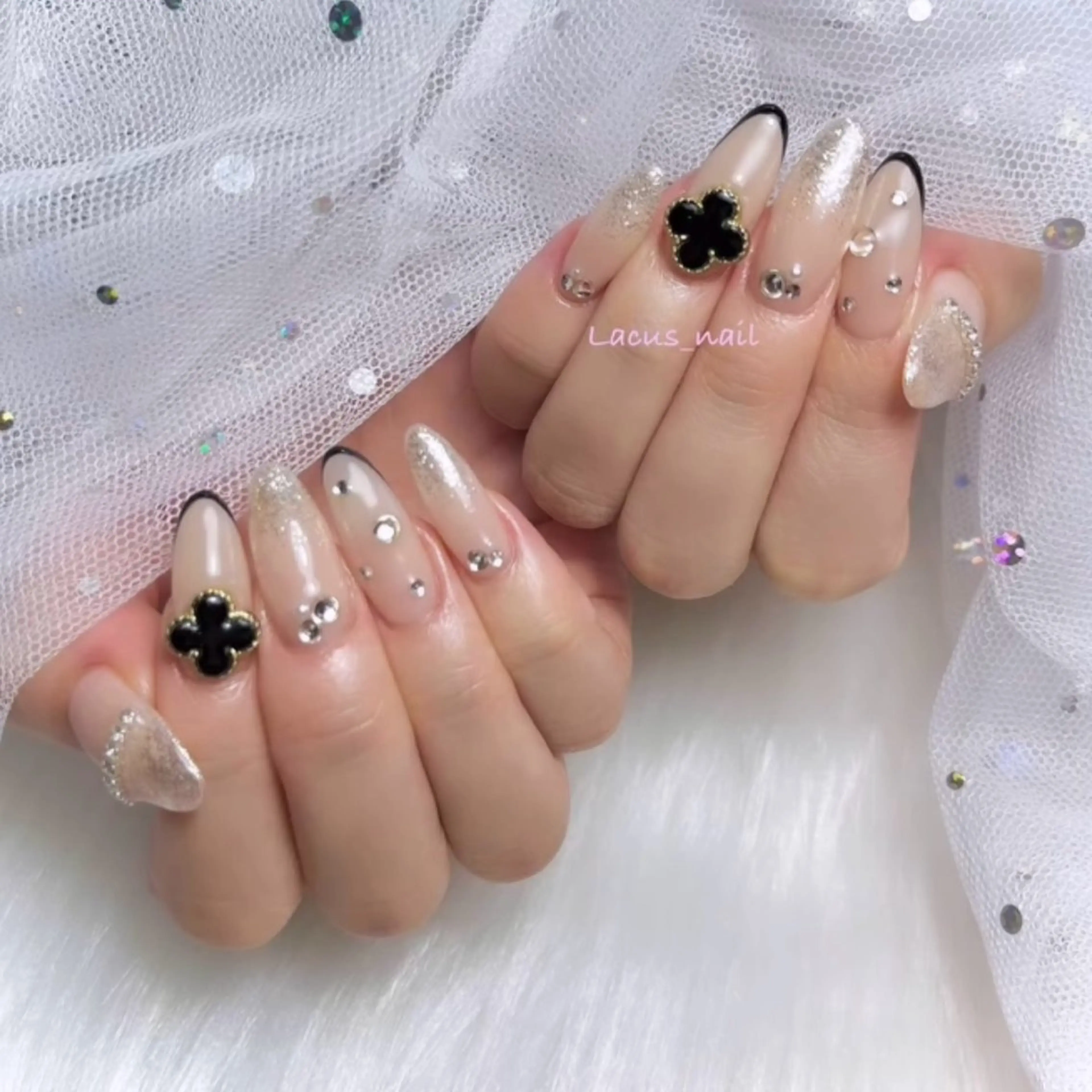 ネイル アートネイル スカルプネイル Nail Salon Lacusのネイルデザイン