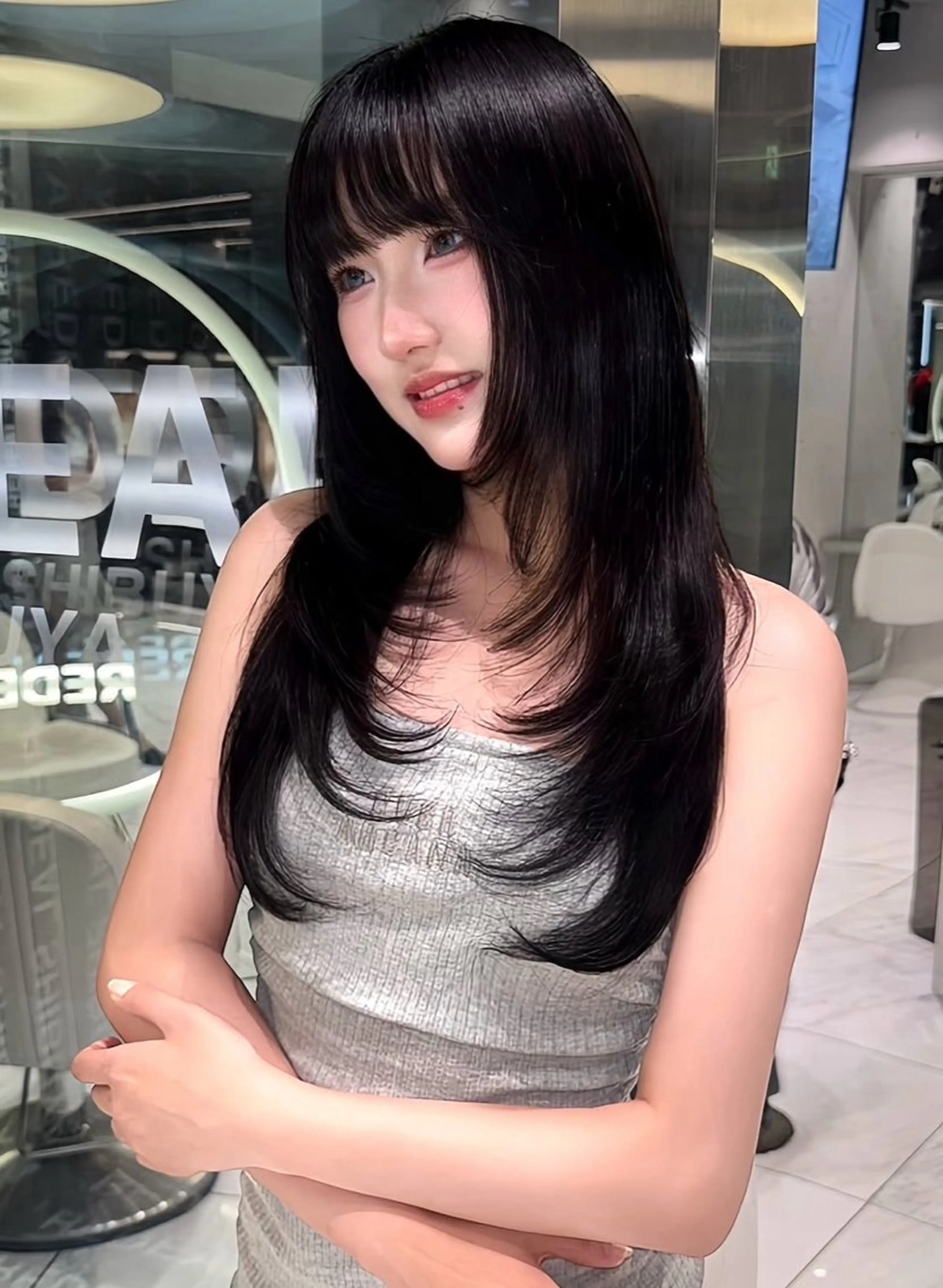 🇨🇳12月限定🇨🇳韓国レイヤーカット／ハッシュカットの写真