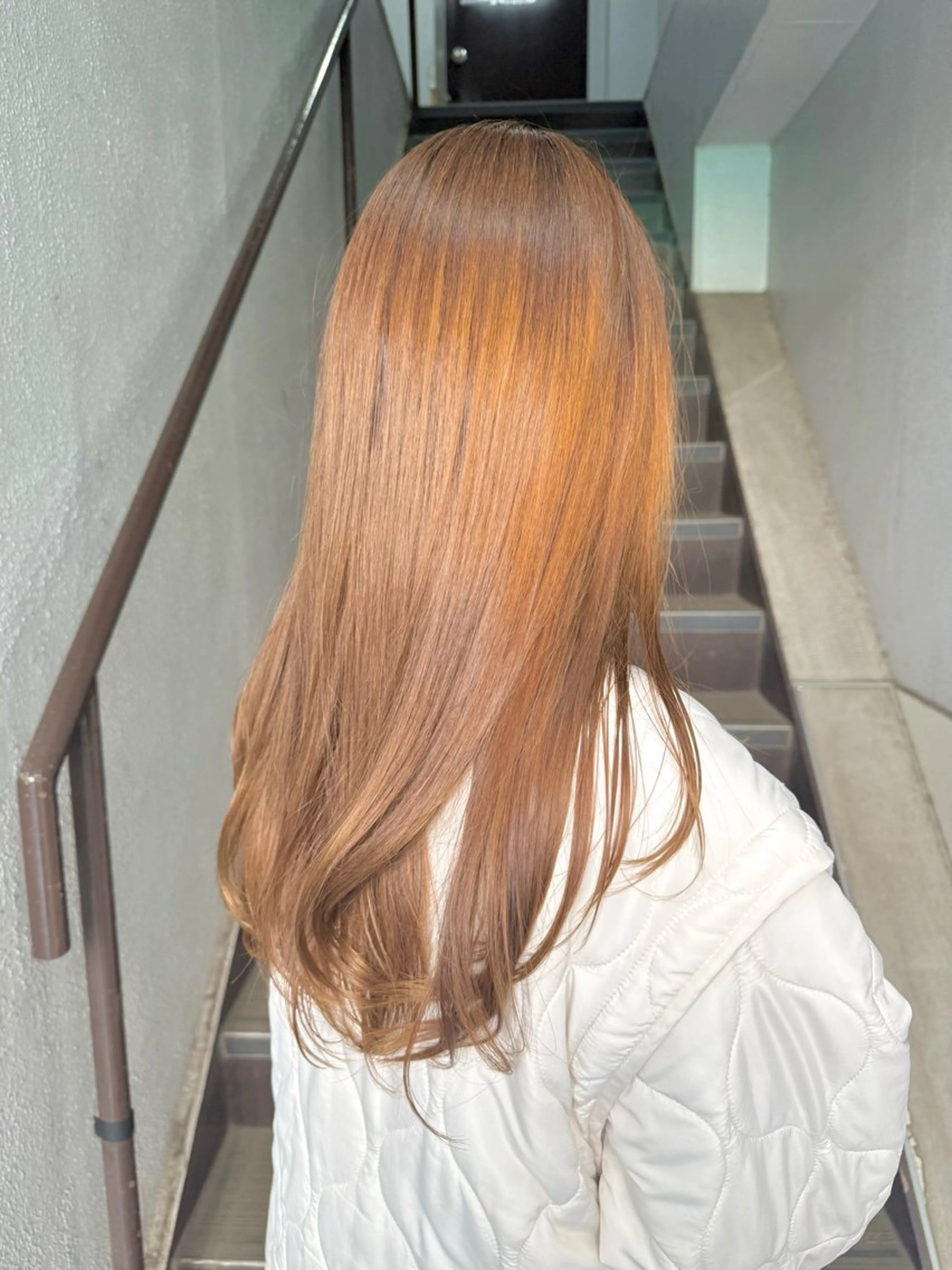 ロング ヘアカラー 🎀透明感カラー／ レイヤー／Yuzuのヘアスタイル