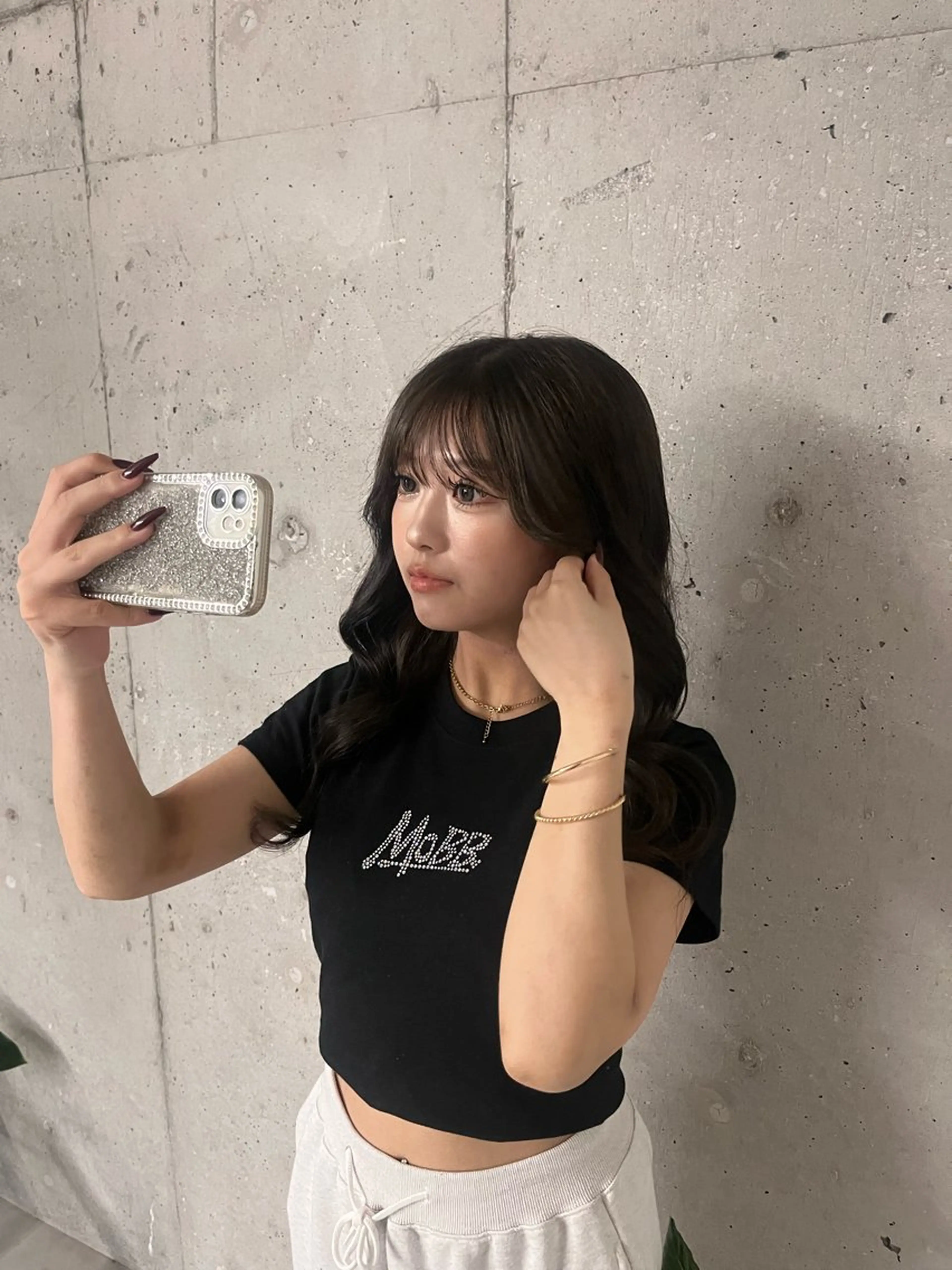 ミディアム nico所属・KANNA🩵 nico 東心斎橋のヘアスタイル