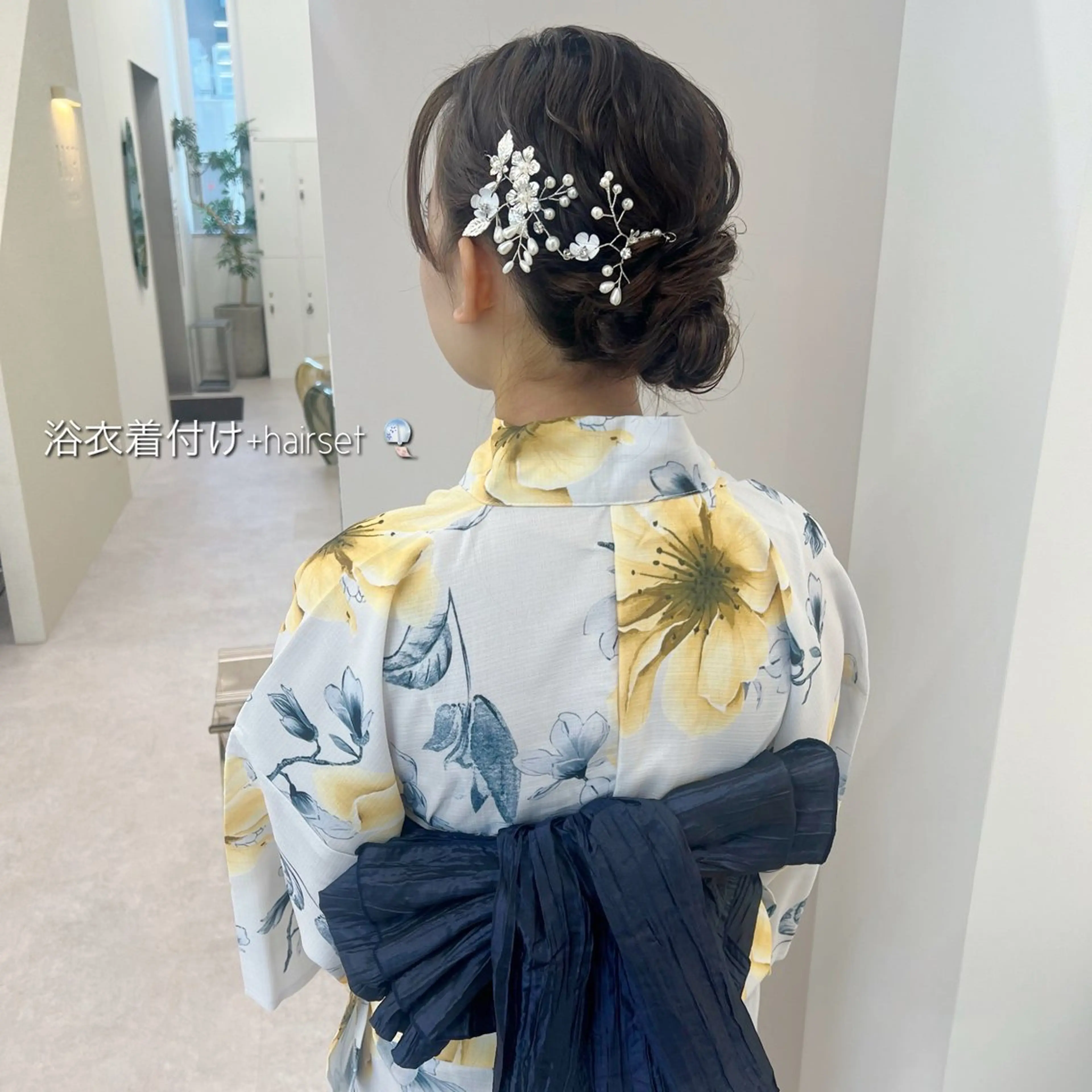 ミディアム カラー 浴衣 着付け 美髪矯正/髪質改善/ 艶髪🤍伊藤梨紗のヘアスタイル