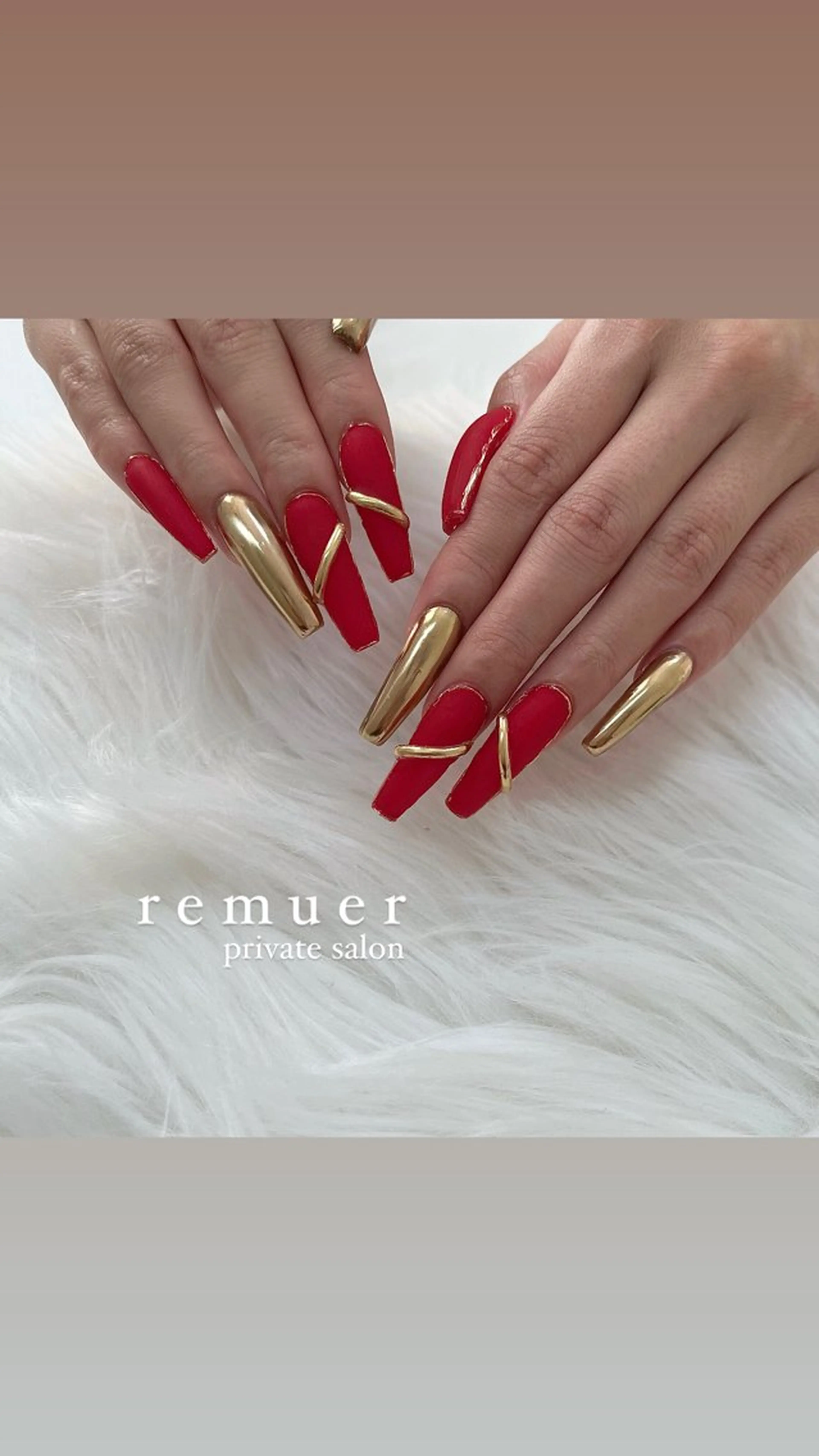 ネイル ハンドネイル nail salon remuerのネイルデザイン