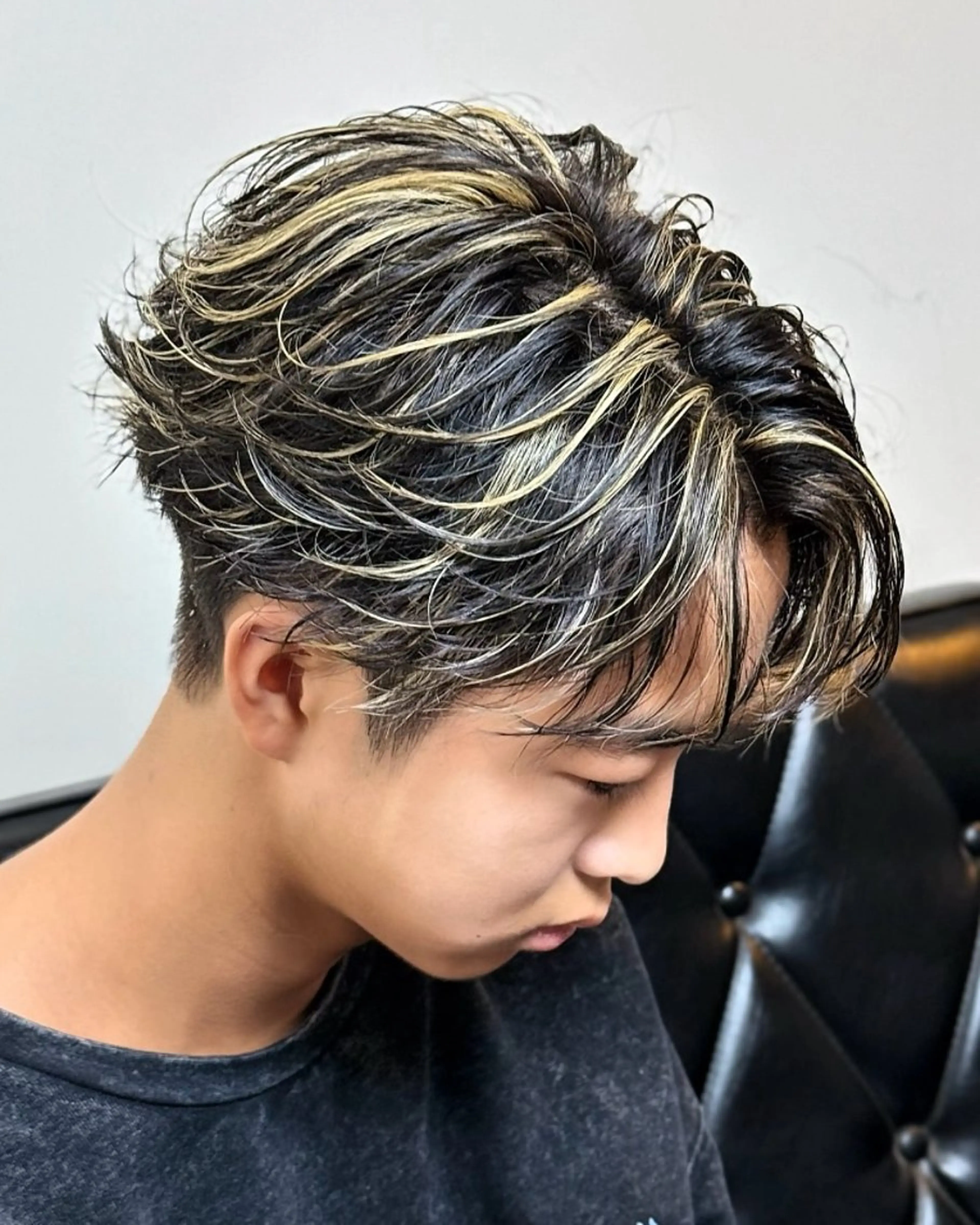 ショート メンズ メンズメッシュ ショートヘア Men’s BIRTH by happiness 【メンズ バース】(メンズバース バイ ハピネス)所属・井ノ本 成海 / メンズパーマ特化のヘアスタイル